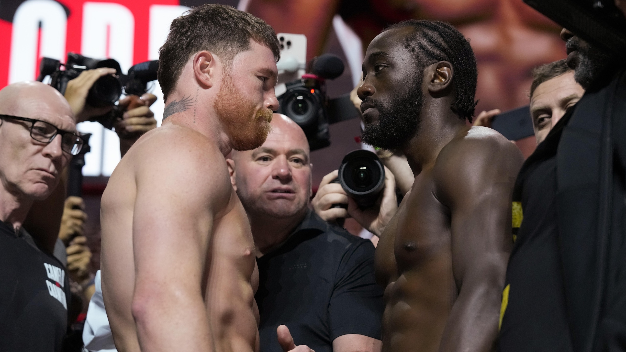 Netflix's Canelo vs Crawford - Weigh In