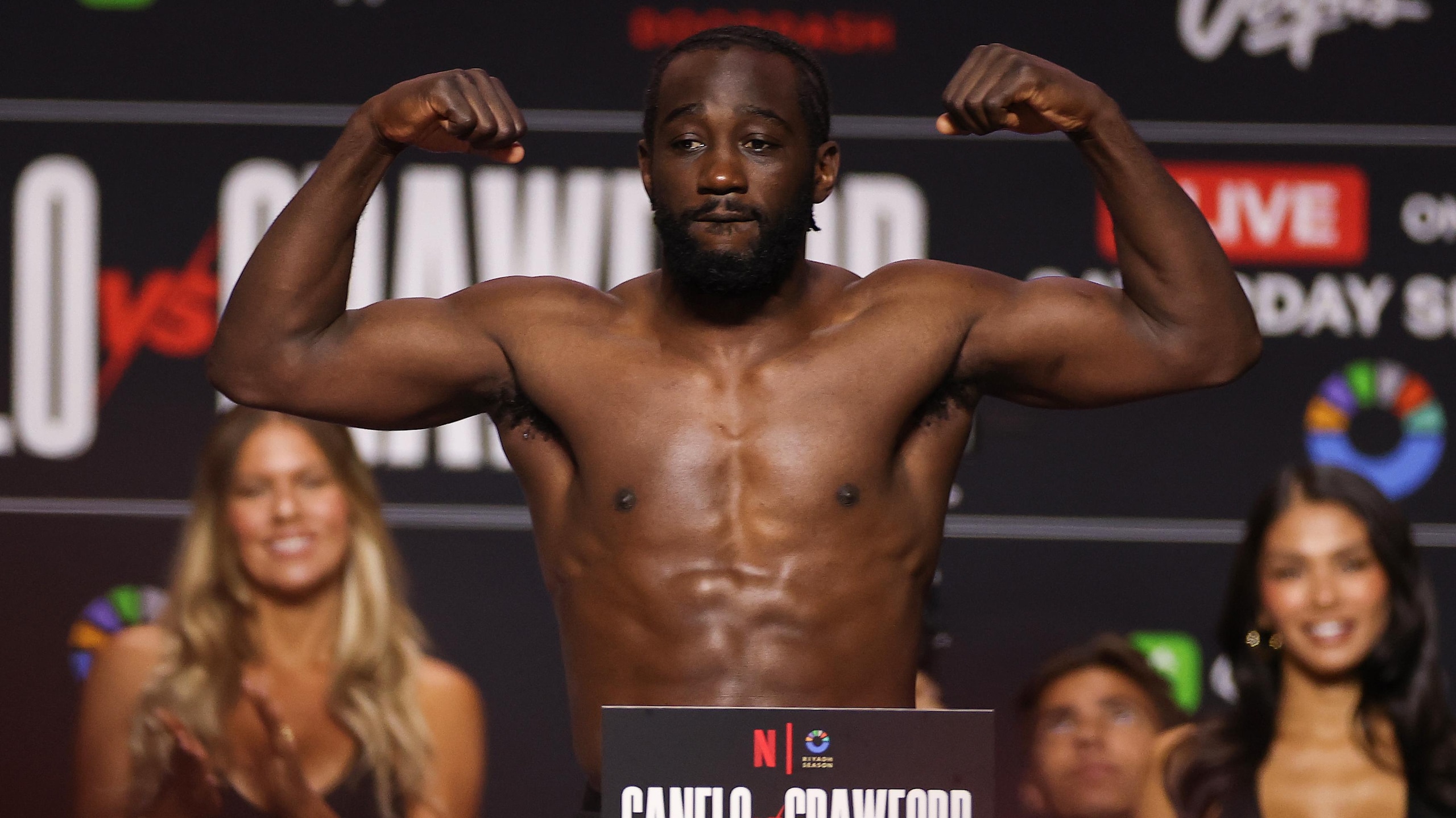 Netflix's Canelo vs Crawford - Weigh In