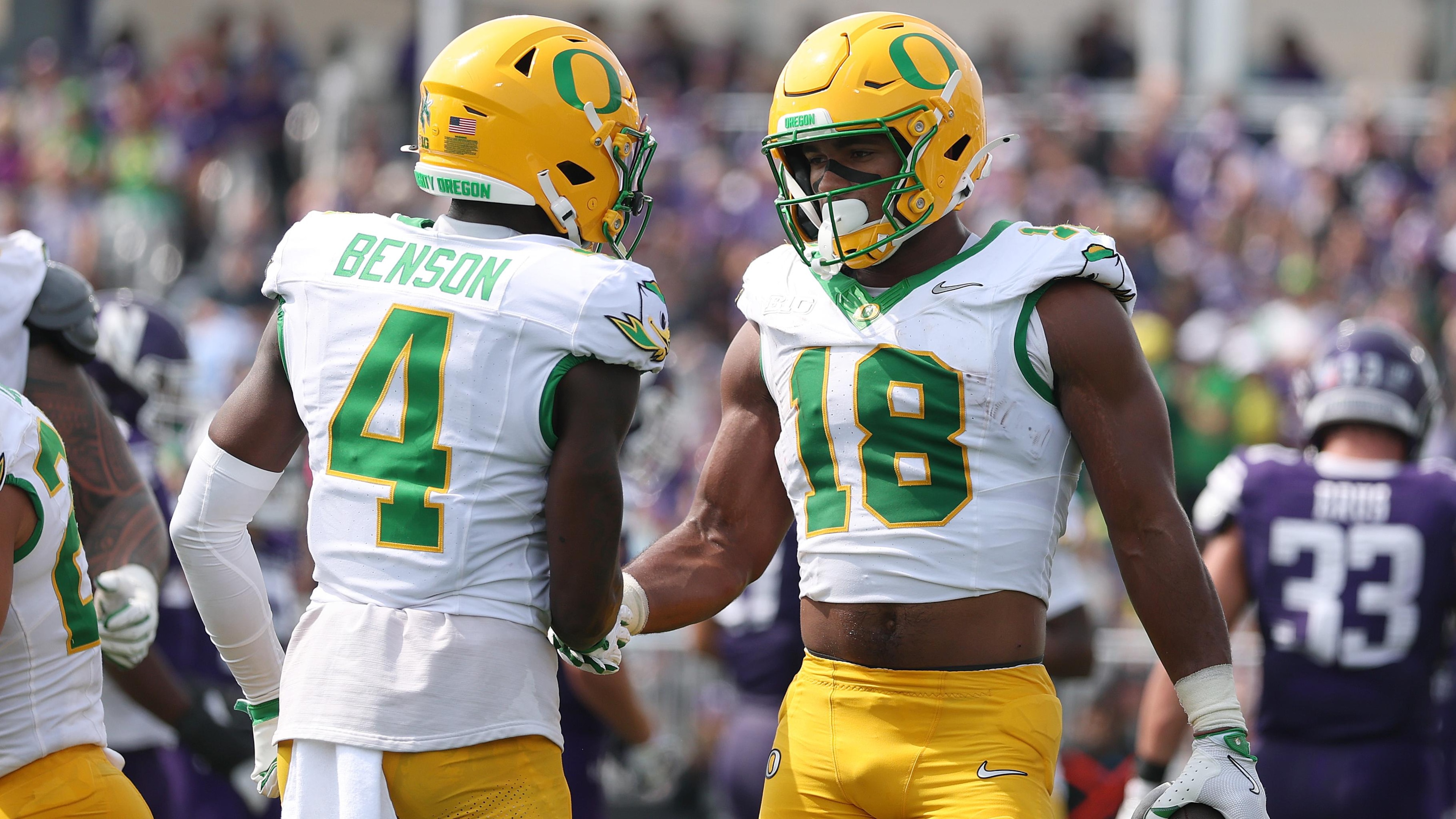 Oregon v Northwestern Oregon v Northwestern