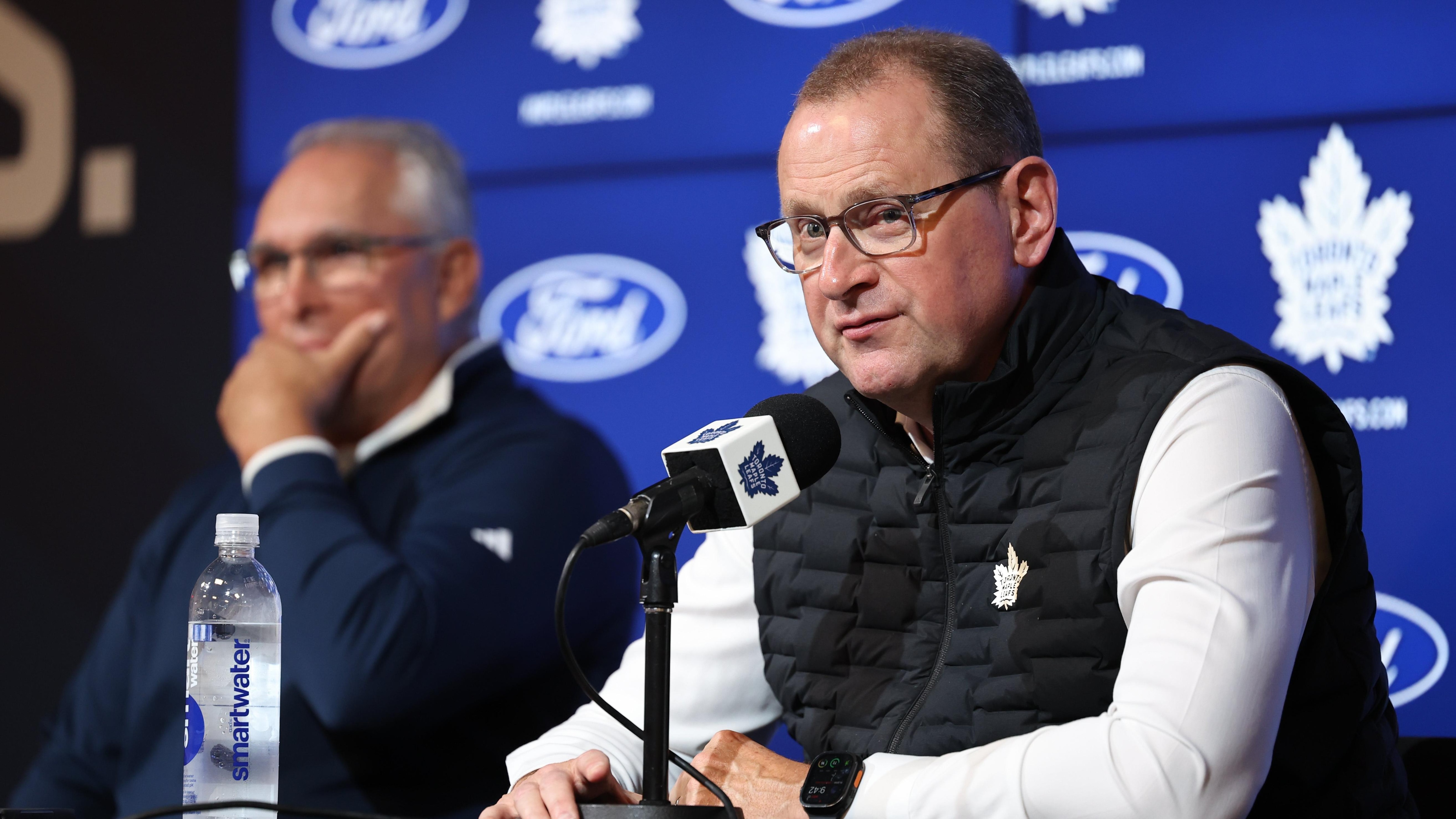 Toronto Maple Leafs held a media availability