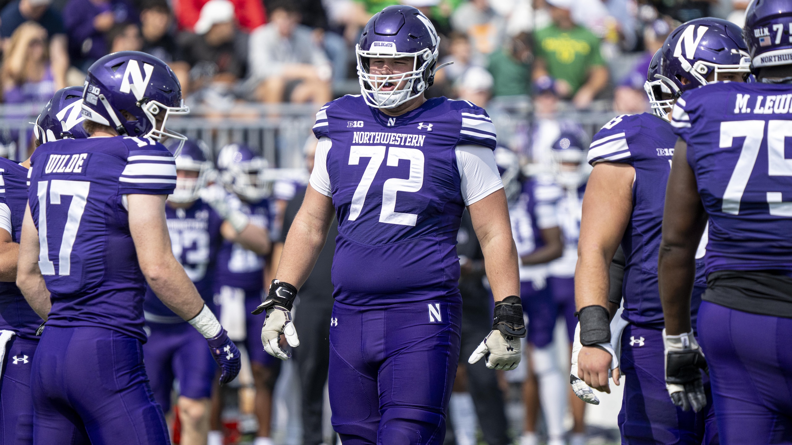 COLLEGE FOOTBALL: SEP 13 Oregon at Northwestern COLLEGE FOOTBALL: SEP 13 Oregon at Northwestern