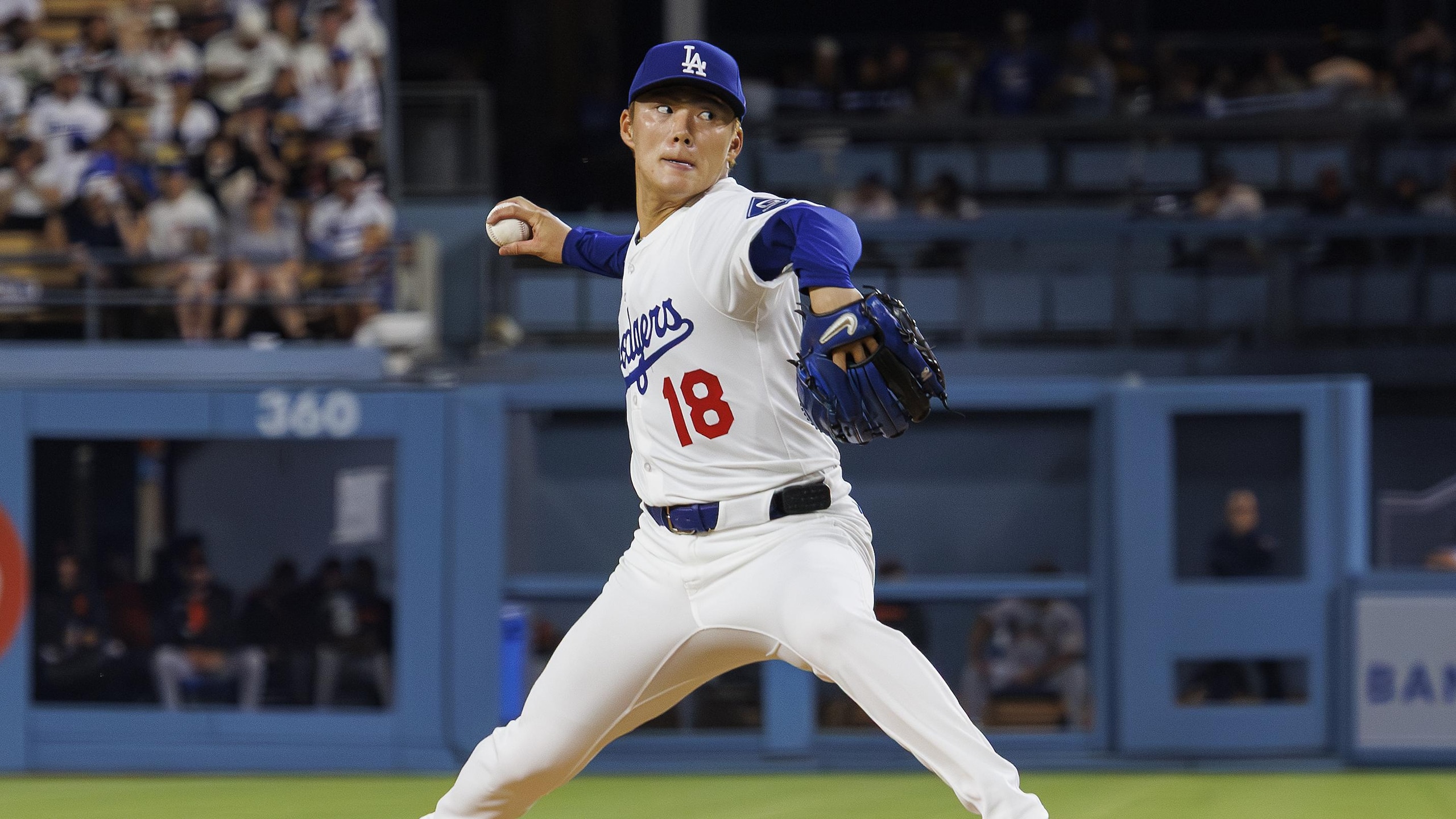 Dodgers vs Giants in Los Angeles, CA
