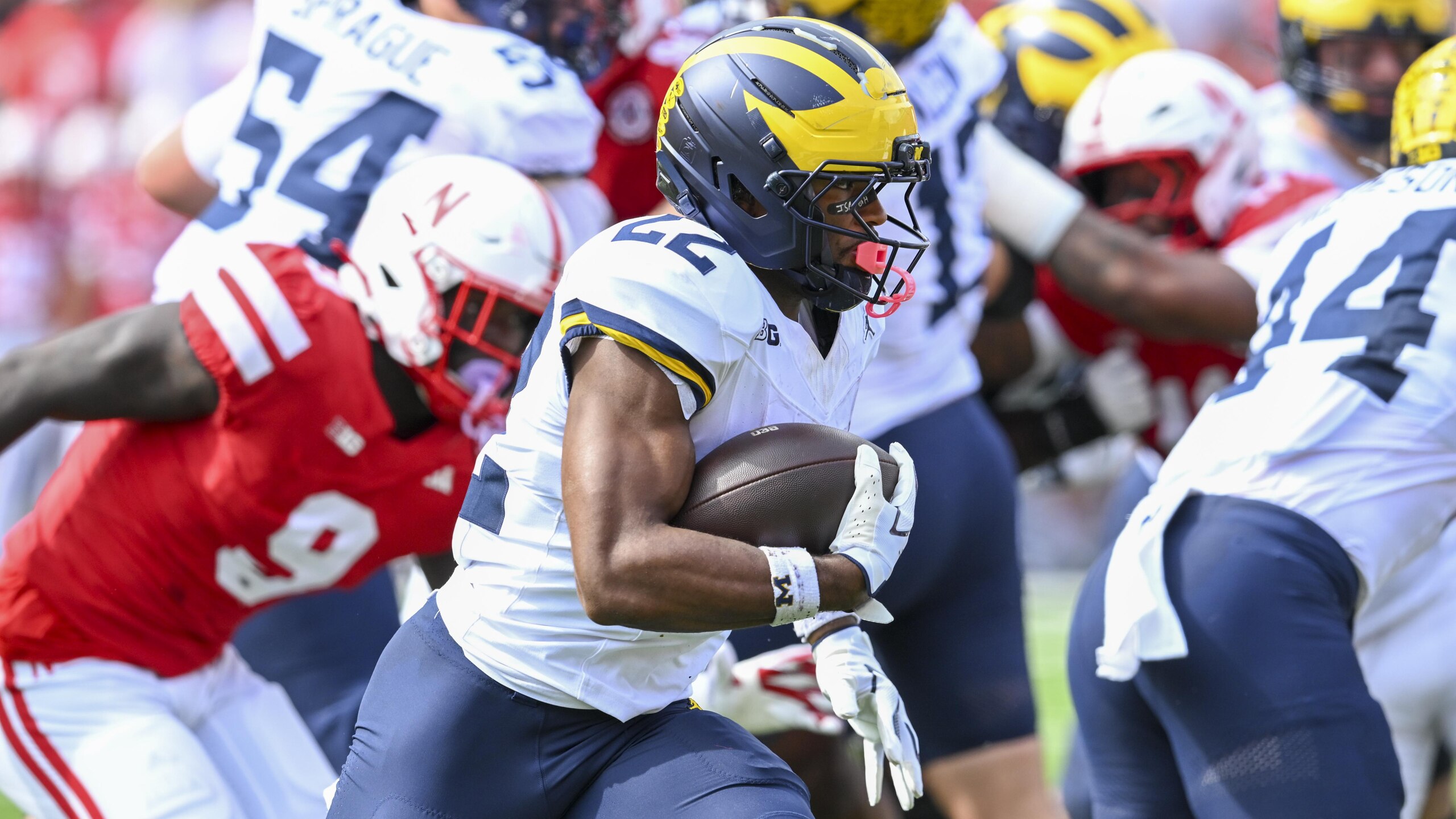 COLLEGE FOOTBALL: SEP 20 Michigan at Nebraska