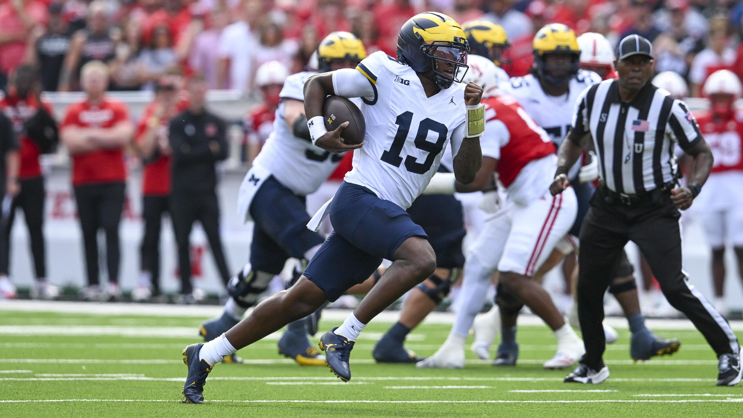 COLLEGE FOOTBALL: SEP 20 Michigan at Nebraska