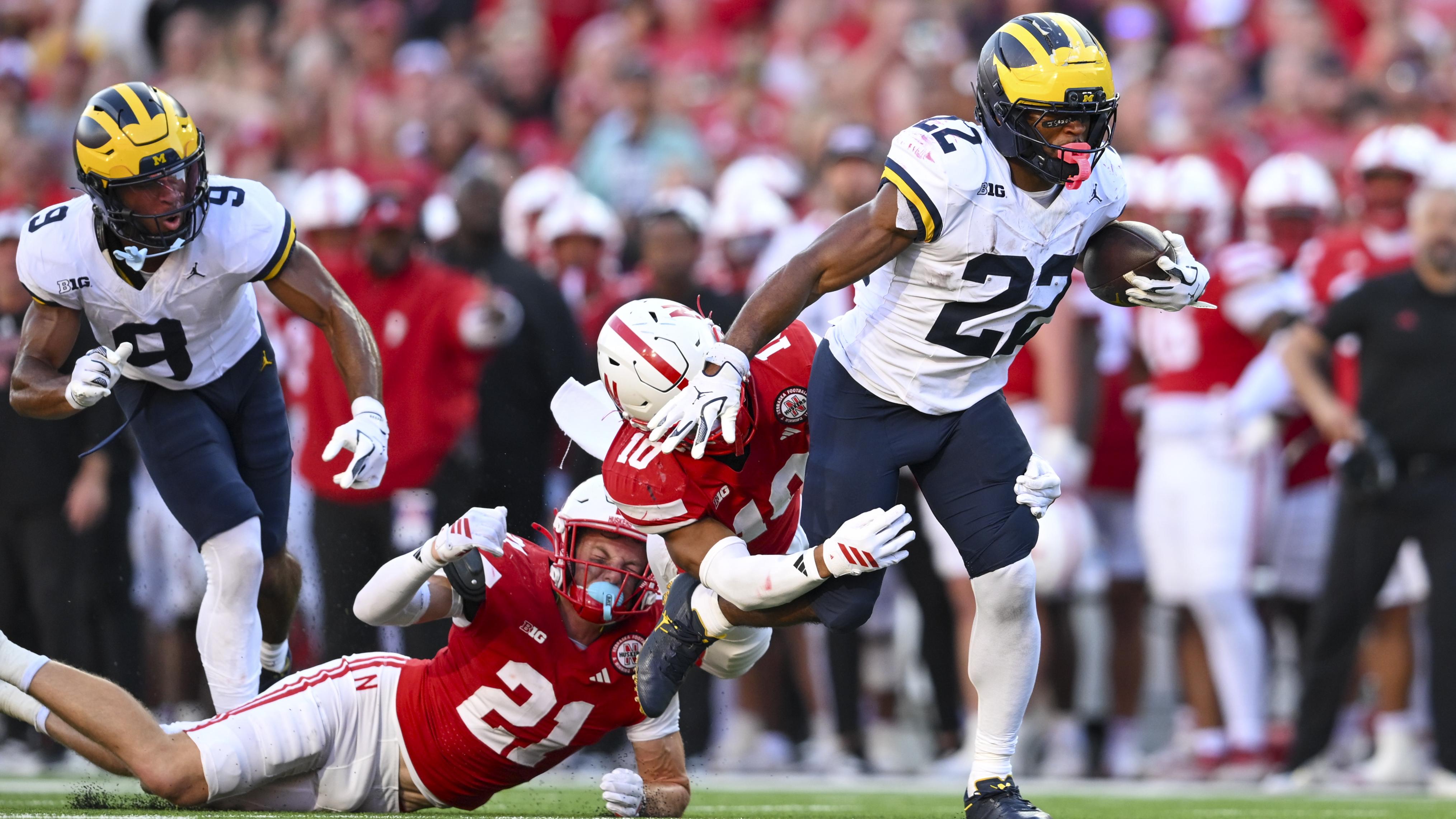 COLLEGE FOOTBALL: SEP 20 Michigan at Nebraska