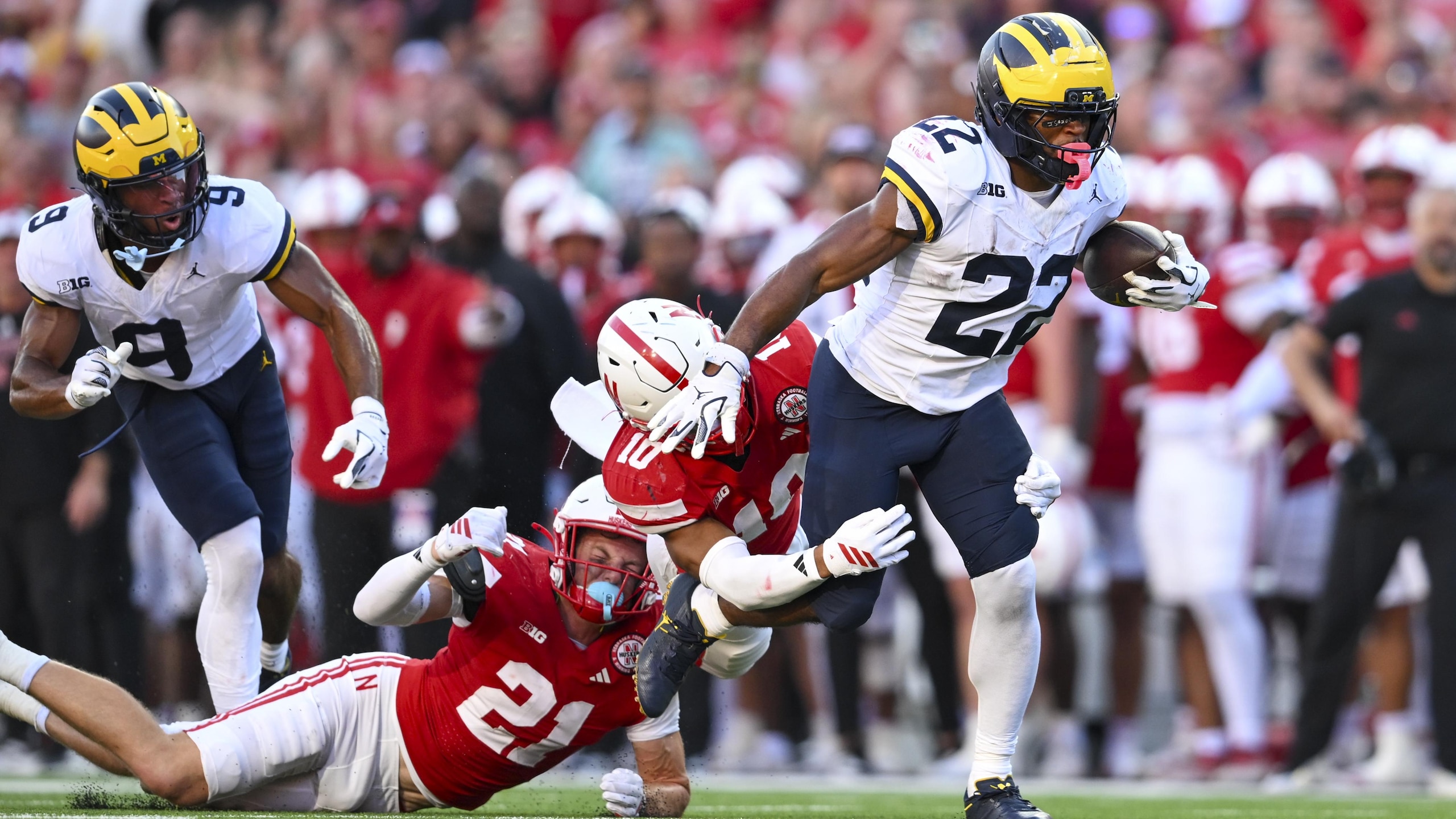 COLLEGE FOOTBALL: SEP 20 Michigan at Nebraska