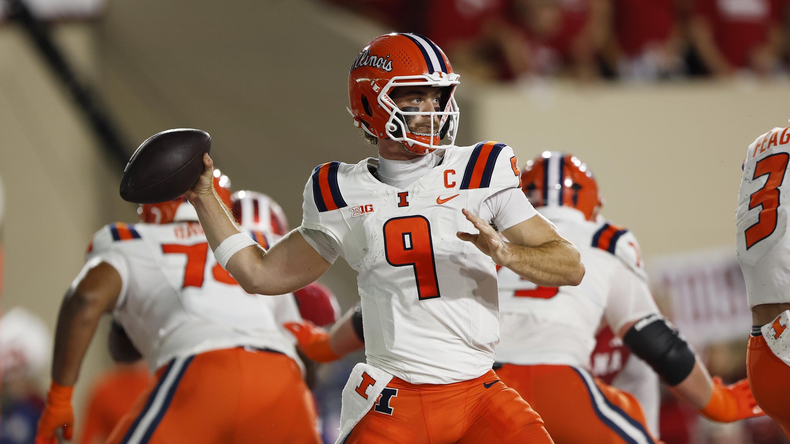 COLLEGE FOOTBALL: SEP 20 Illinois at Indiana