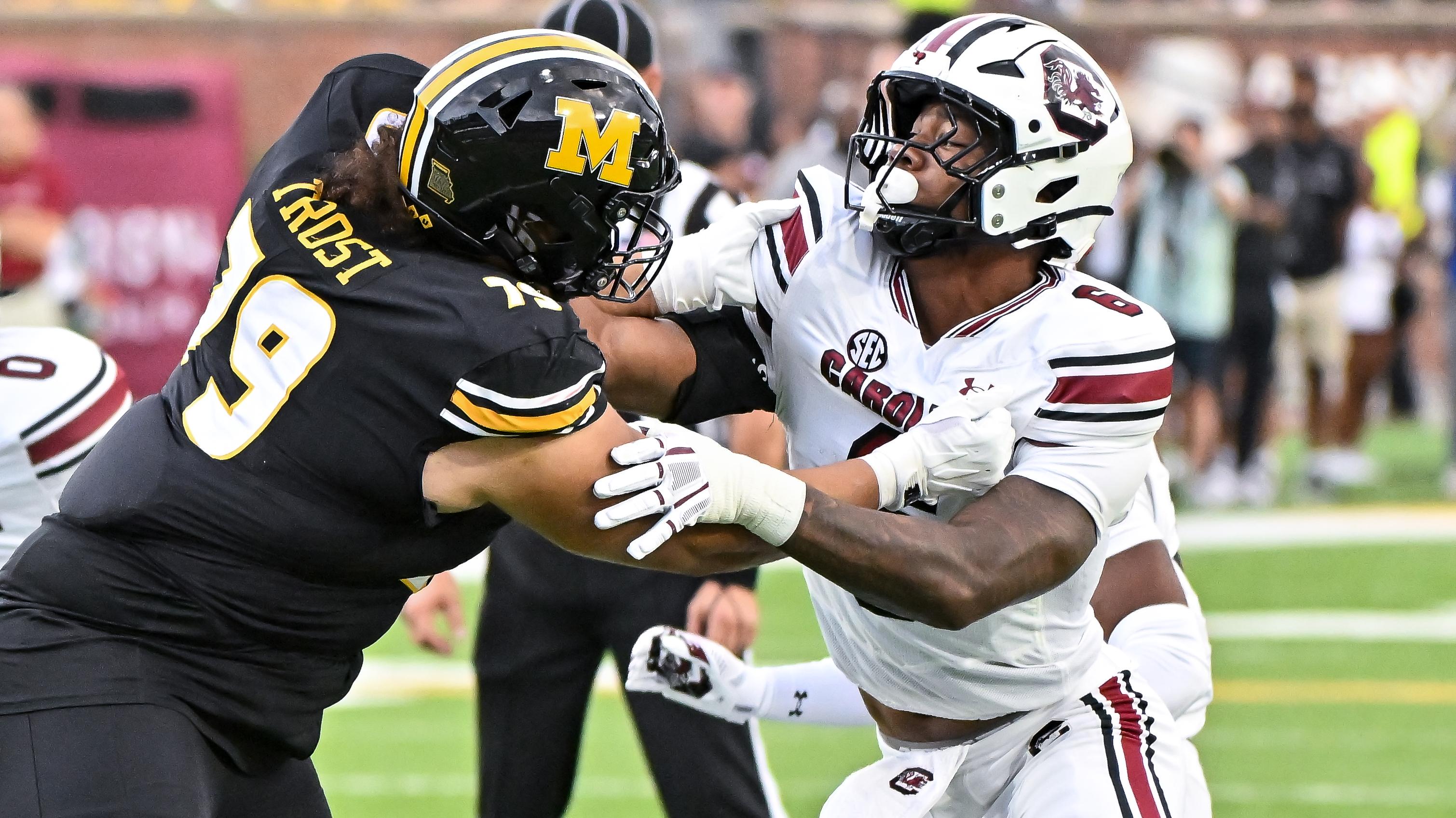 COLLEGE FOOTBALL: SEP 20 South Carolina at Missouri