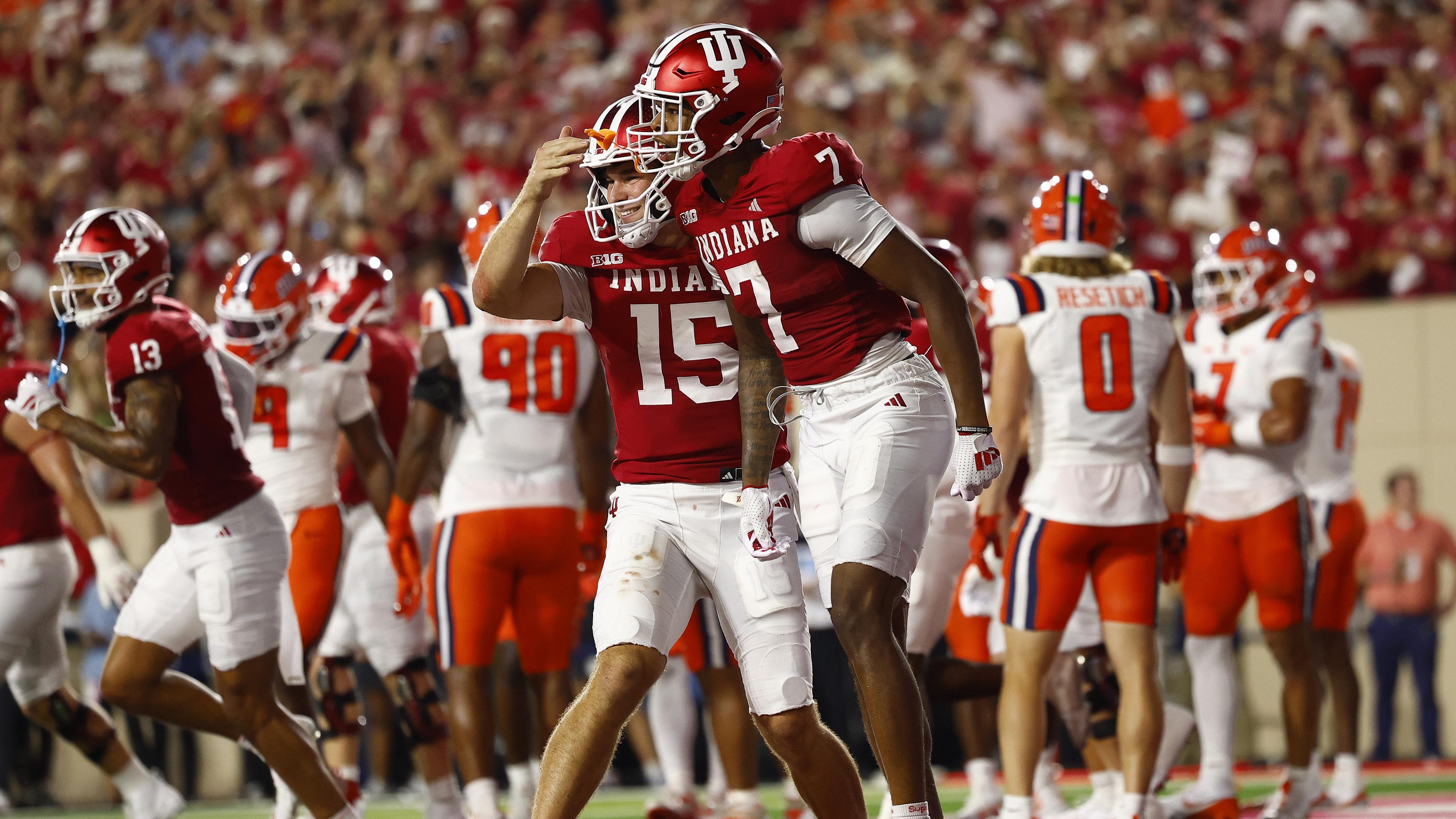 COLLEGE FOOTBALL: SEP 20 Illinois at Indiana