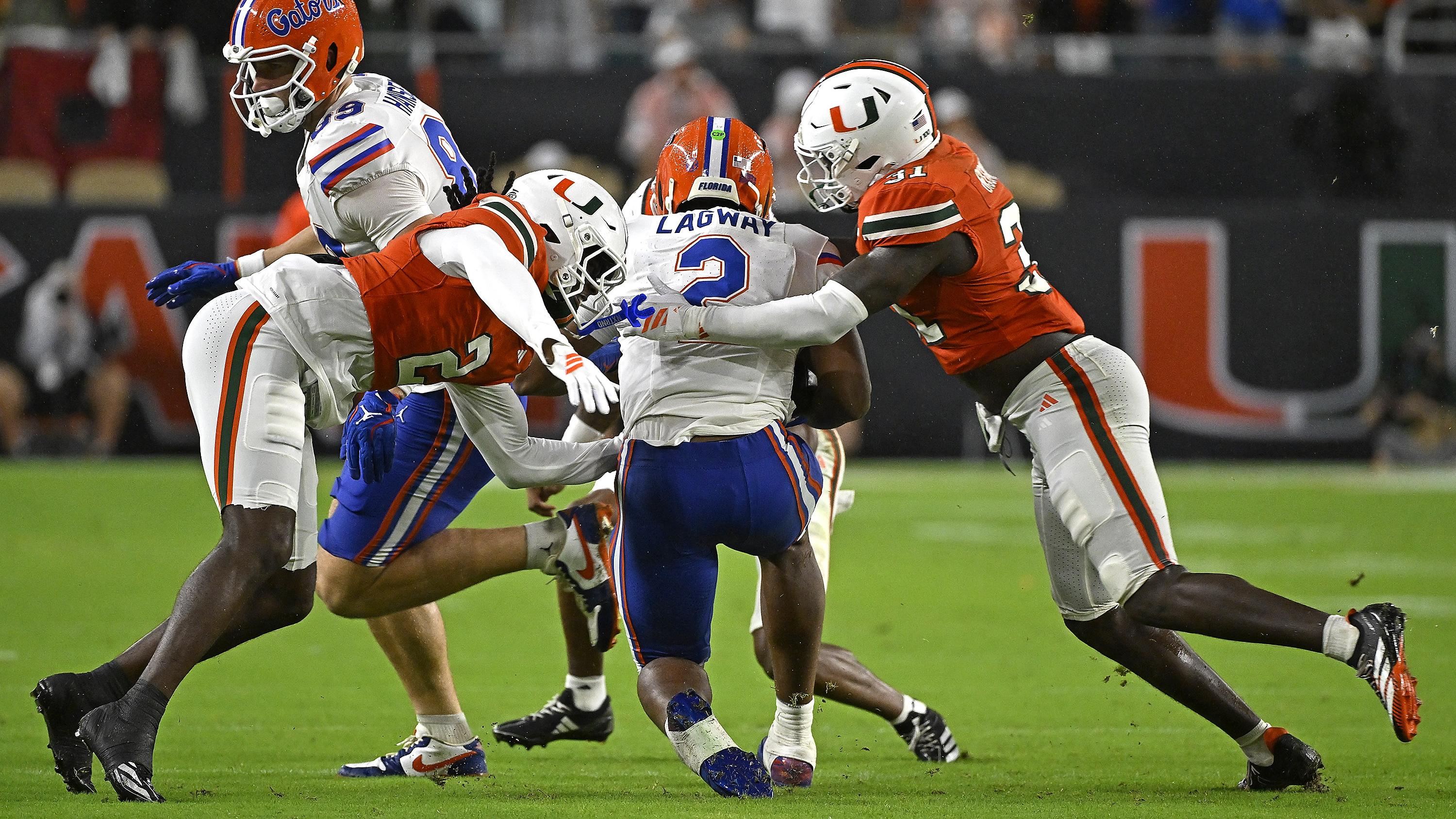 COLLEGE FOOTBALL: SEP 20 Florida at Miami