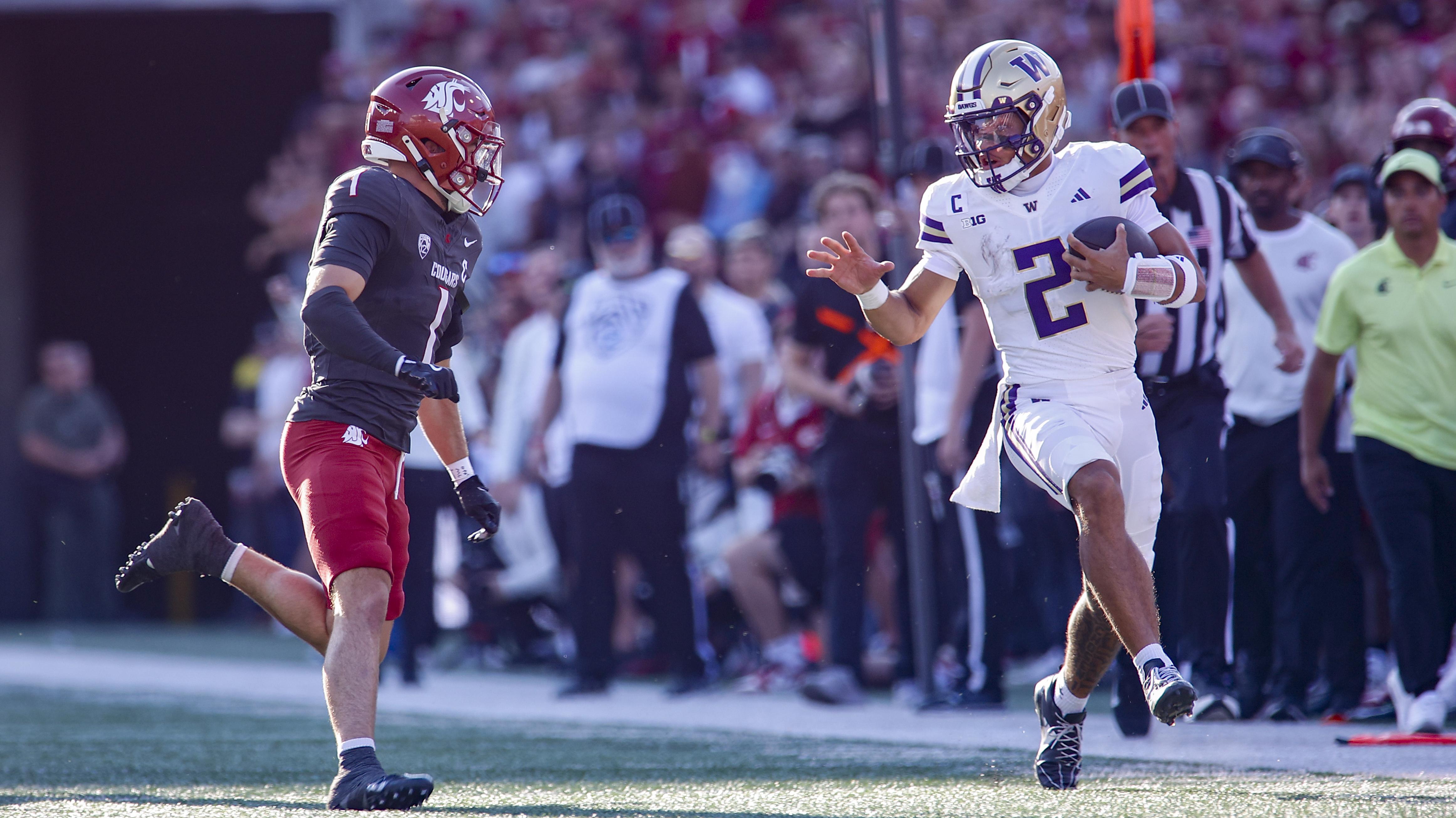 COLLEGE FOOTBALL: SEP 20 Washington at Washington State