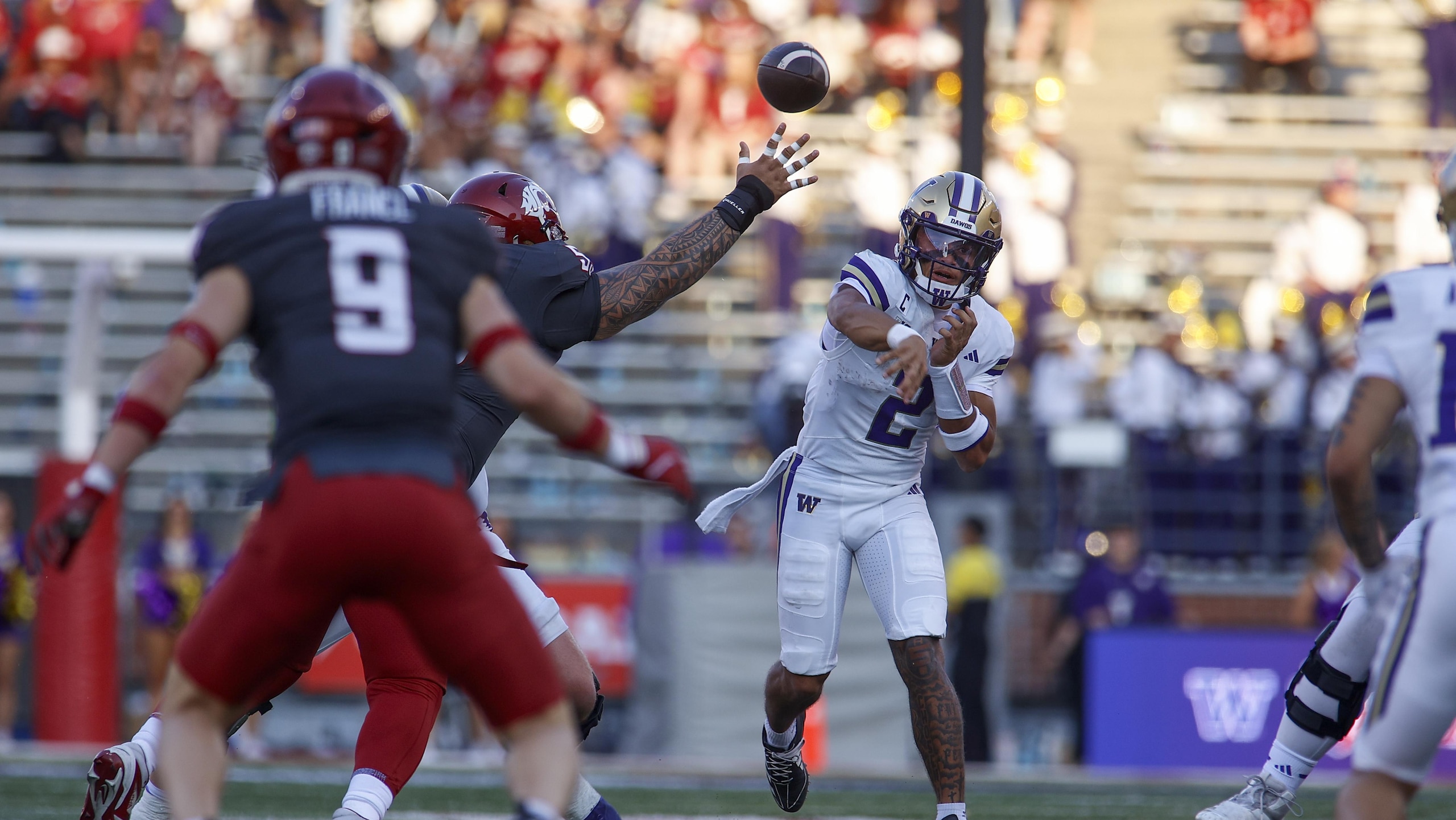 COLLEGE FOOTBALL: SEP 20 Washington at Washington State