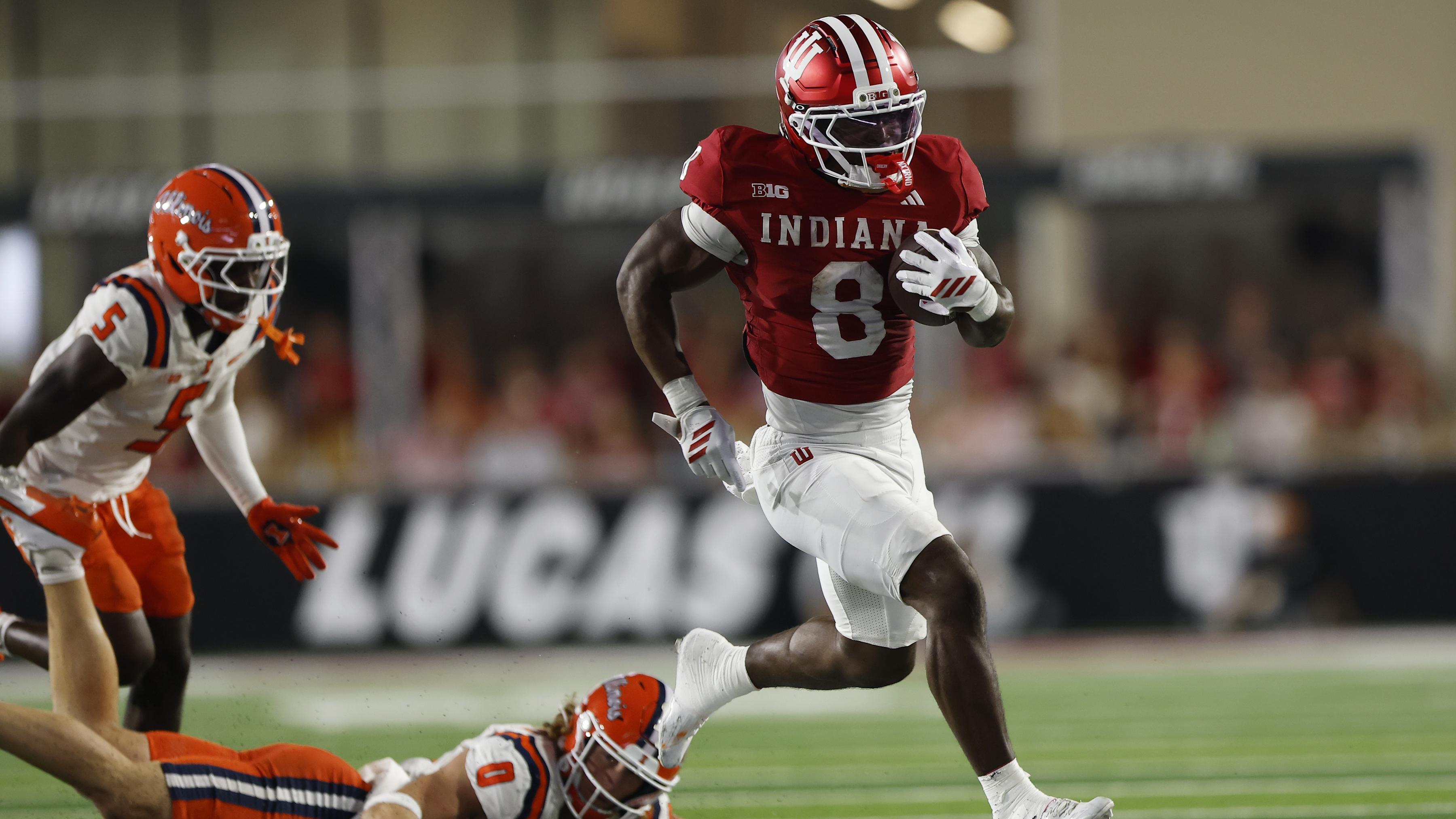 COLLEGE FOOTBALL: SEP 20 Illinois at Indiana