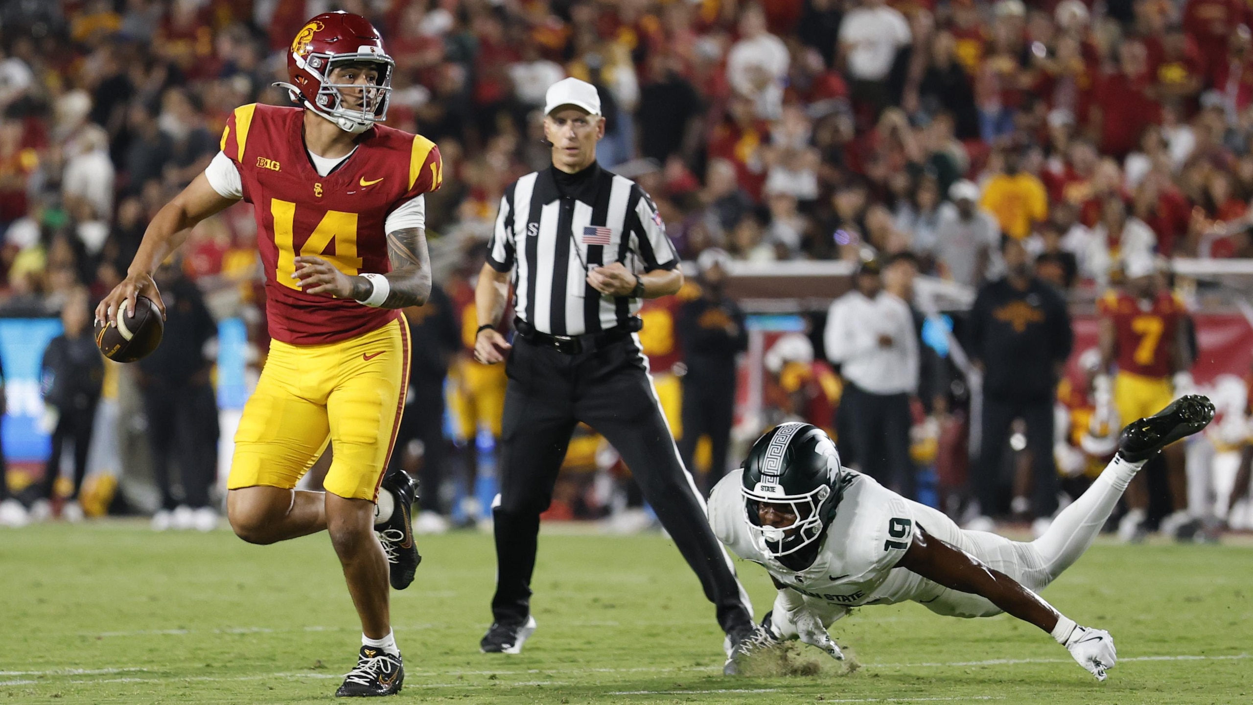 Michigan State and USC Michigan State and USC
