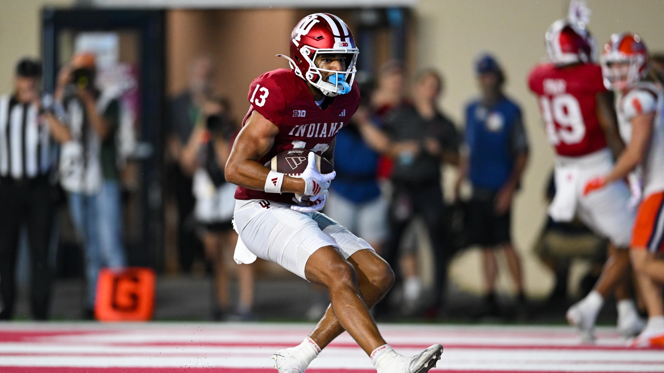 COLLEGE FOOTBALL: SEP 20 Illinois at Indiana
