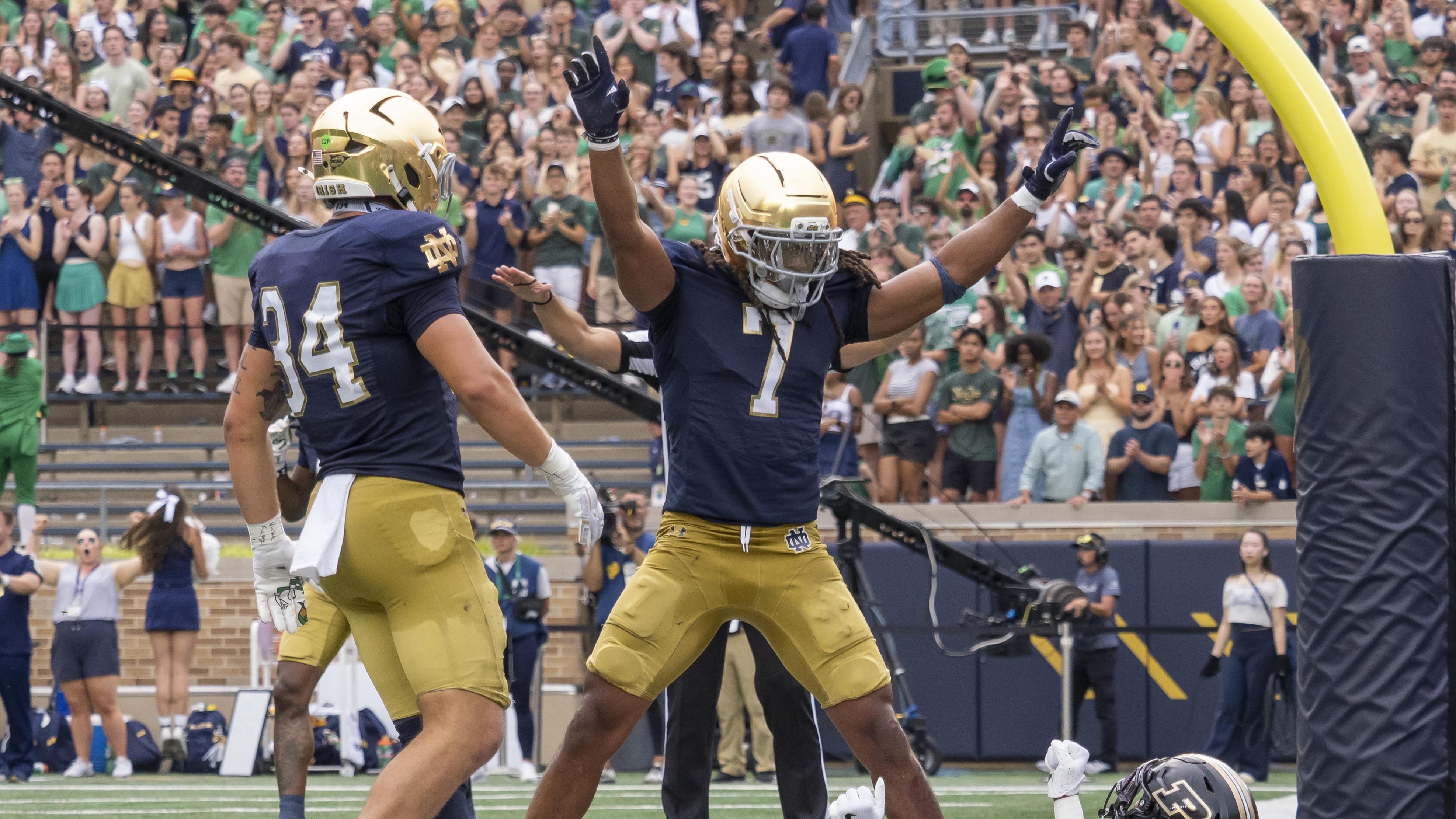 COLLEGE FOOTBALL: SEP 20 Purdue at Notre Dame