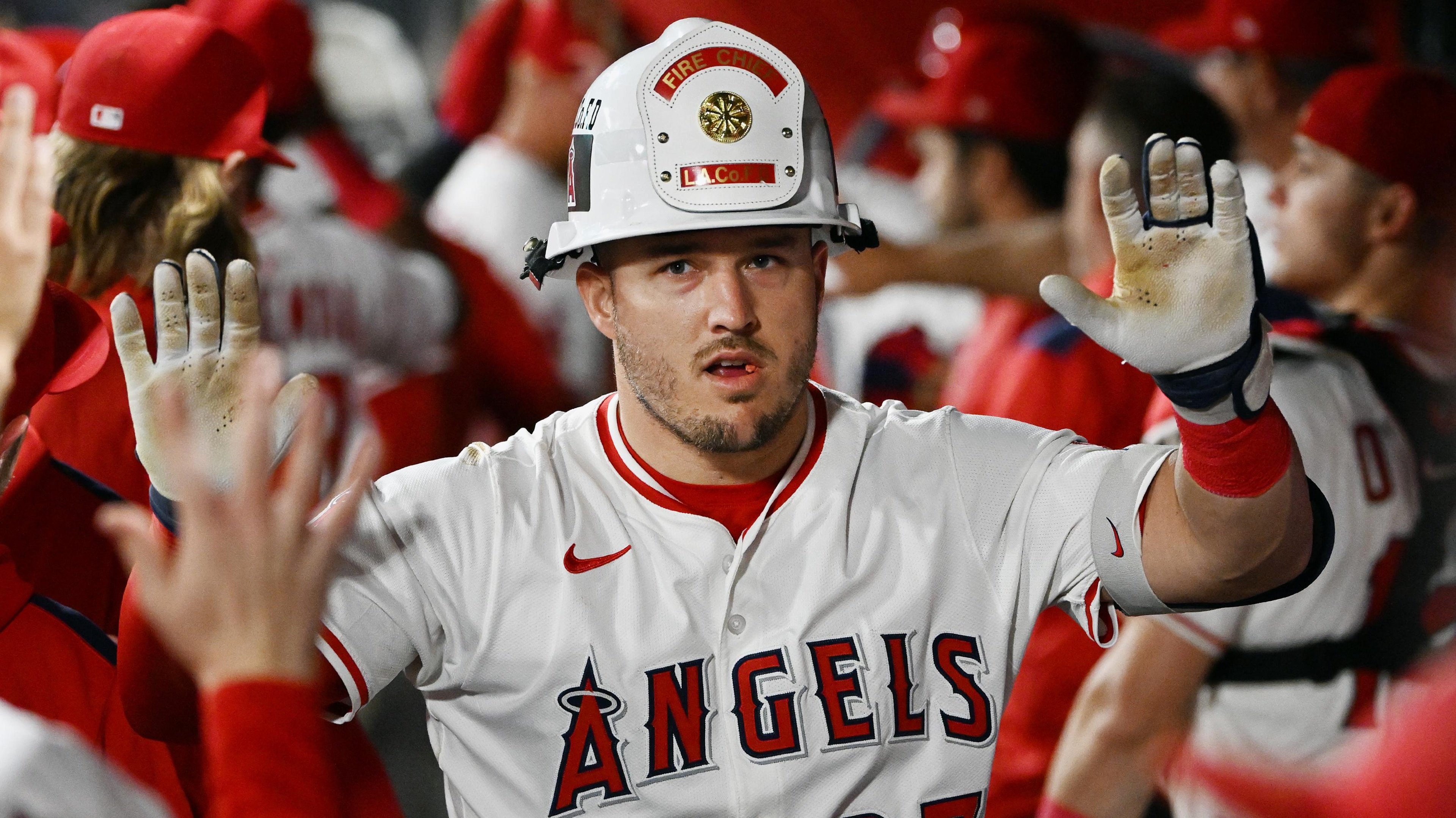 MLB: SEP 25 Royals at Angels MLB: SEP 25 Royals at Angels