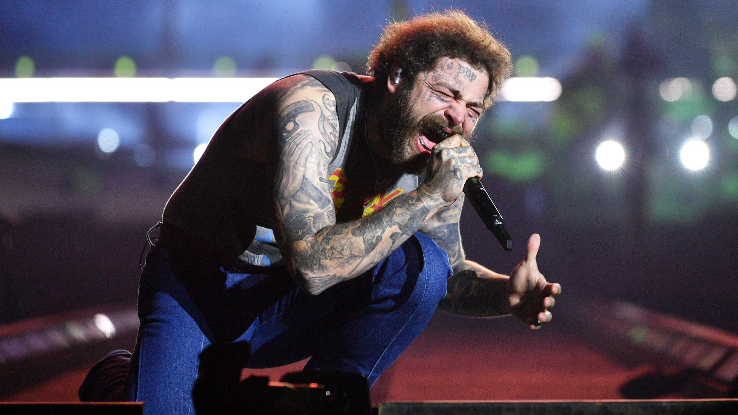 Post Malone Performs At Tottenham Hotspur Stadium