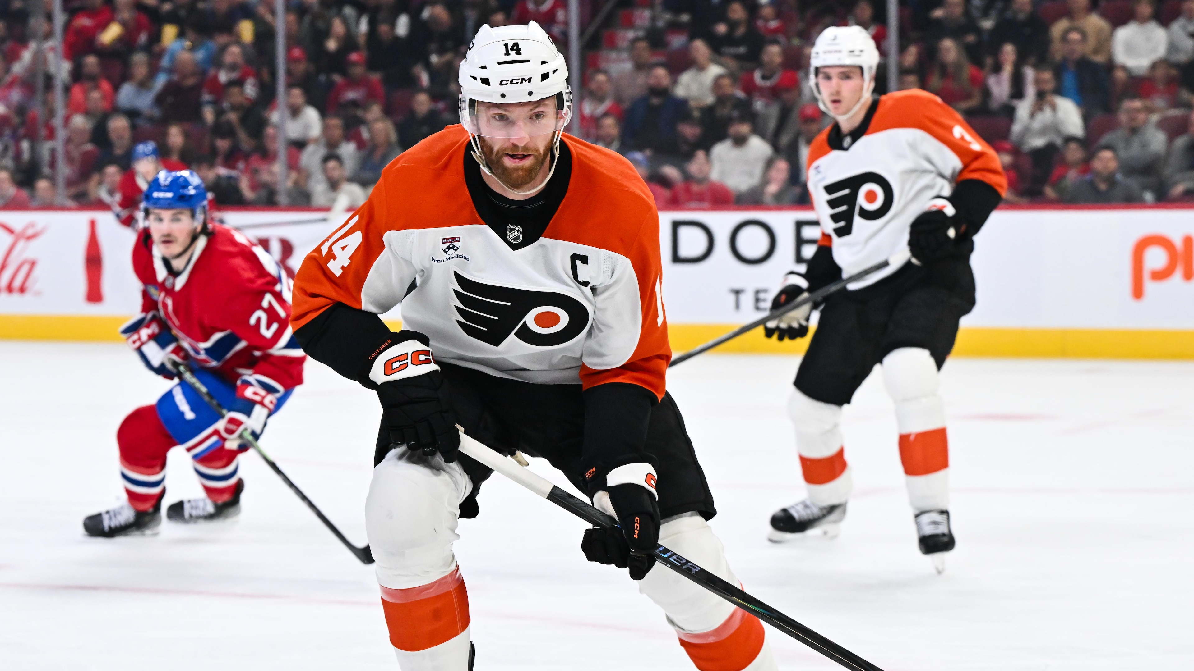 Philadelphia Flyers v Montreal Canadiens Philadelphia Flyers v Montreal Canadiens
