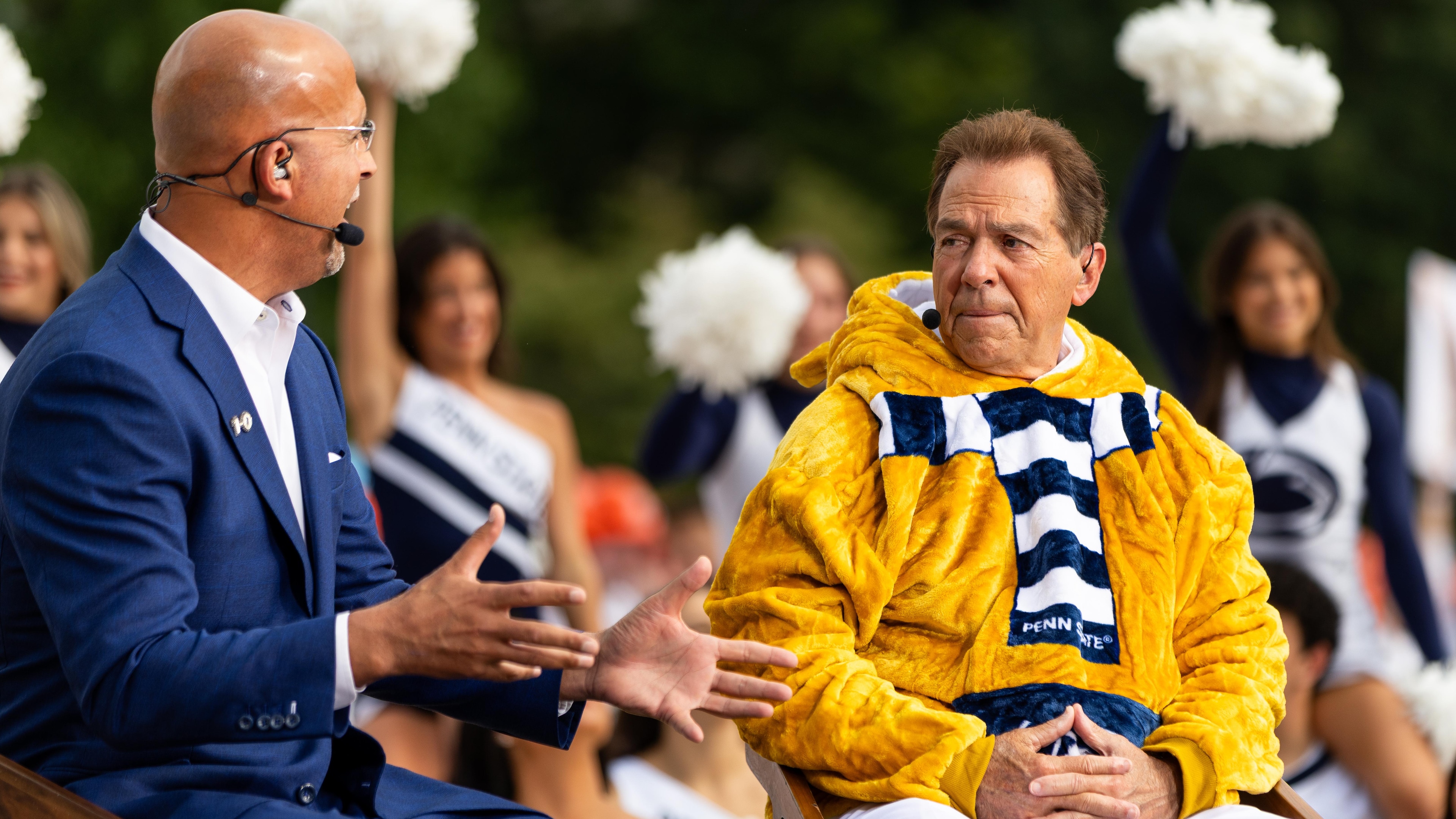 2025 White Out Game: ESPN's College GameDay At Oregon v Penn State 2025 White Out Game: ESPN's College GameDay At Oregon v Penn State
