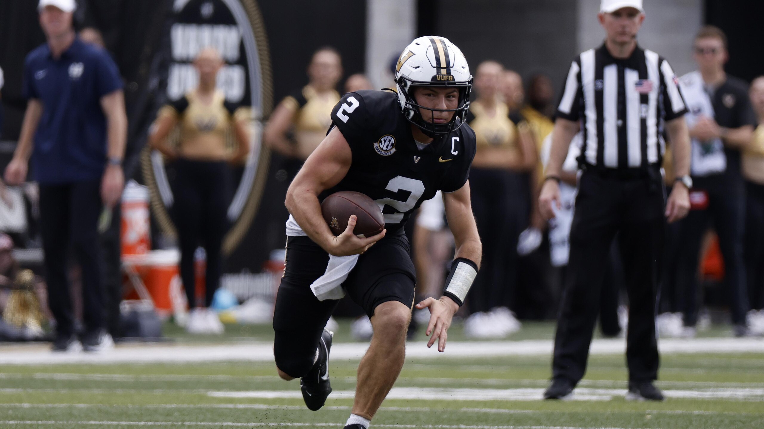 COLLEGE FOOTBALL: SEP 27 Utah State at Vanderbilt