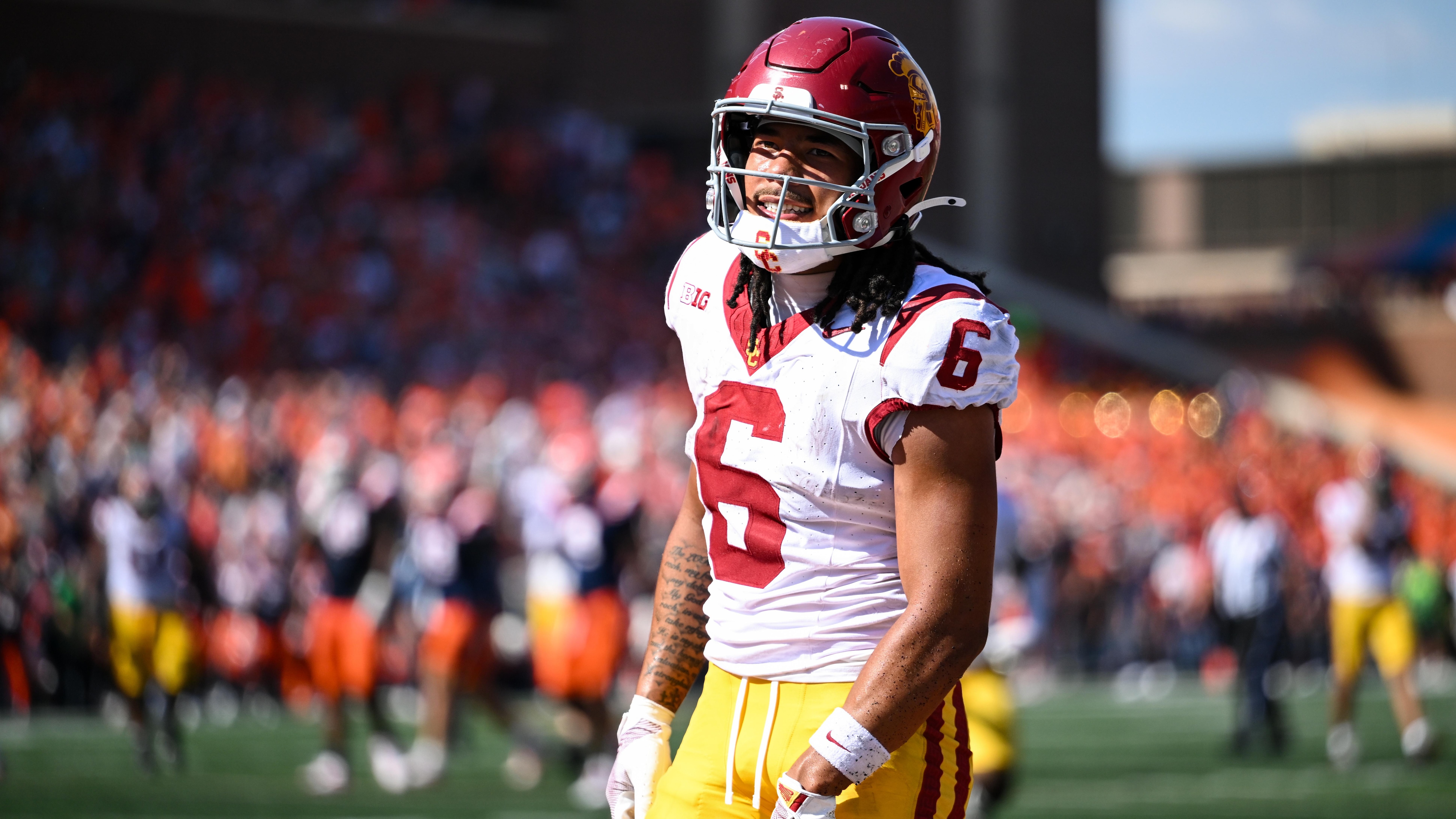 NFL Draft 2026 Scouting Report for USC WR Makai Lemon
