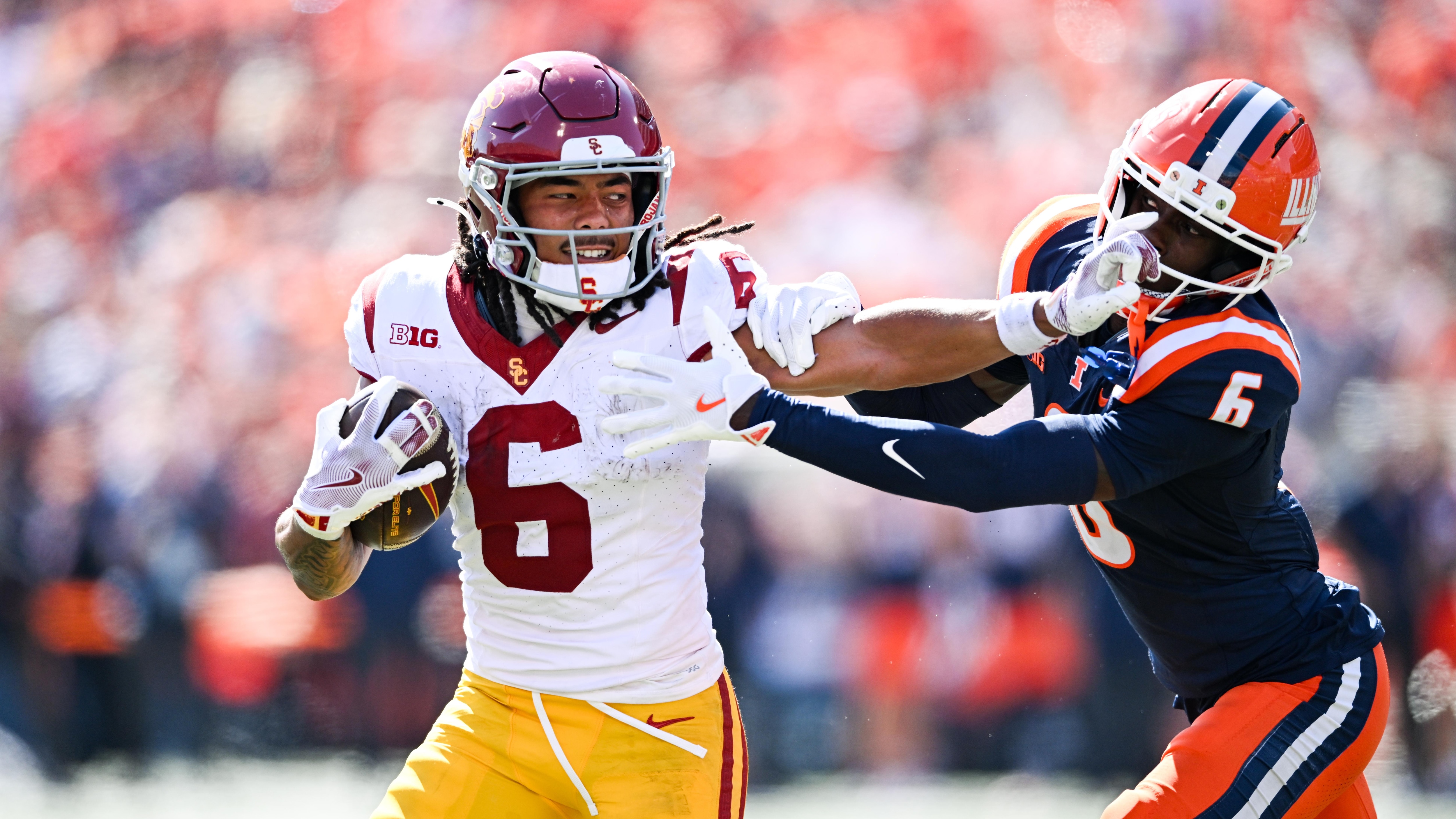 COLLEGE FOOTBALL: SEP 27 USC at Illinois