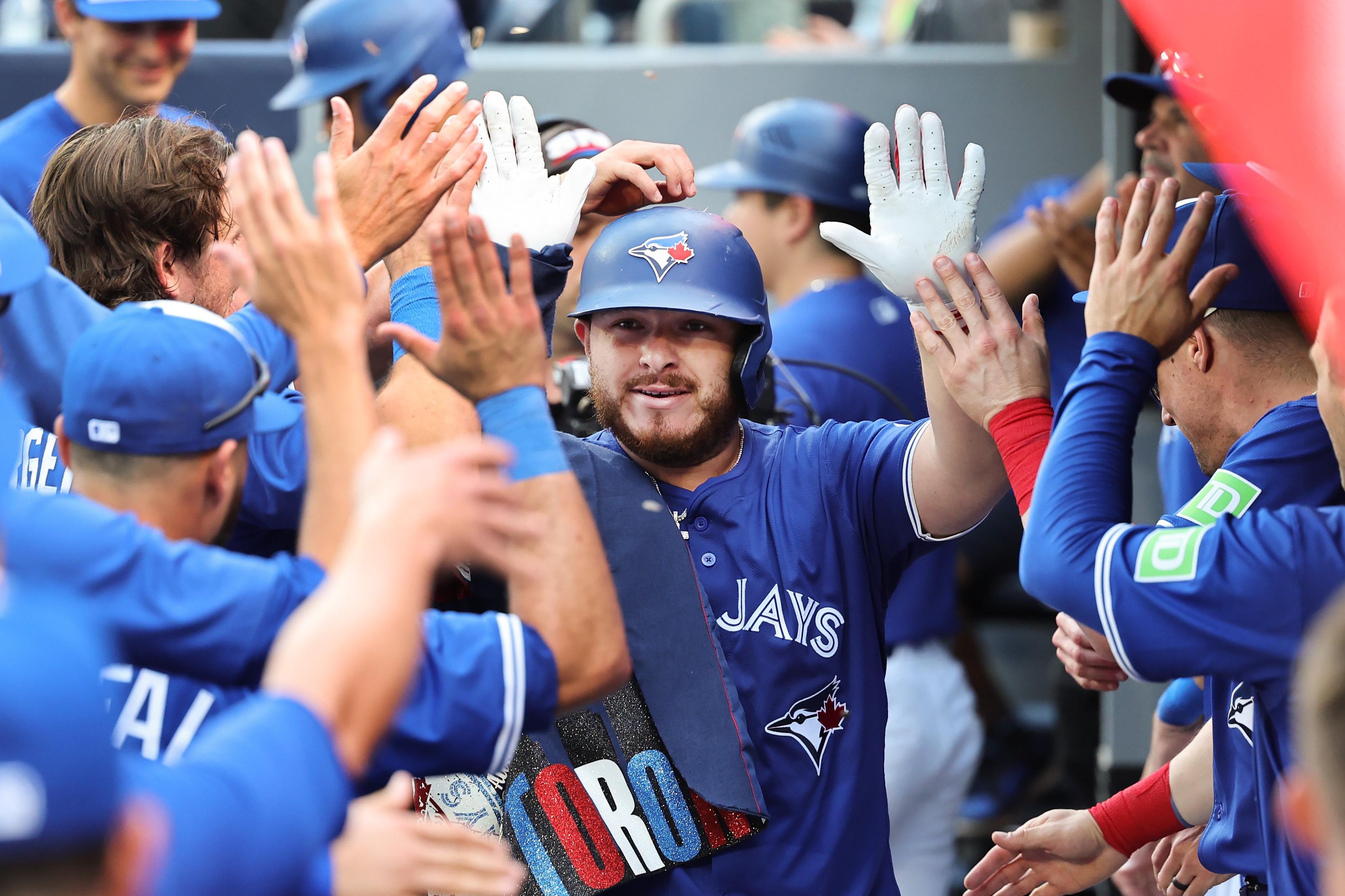 Toronto Blue Jays play the Tampa Bay Rays