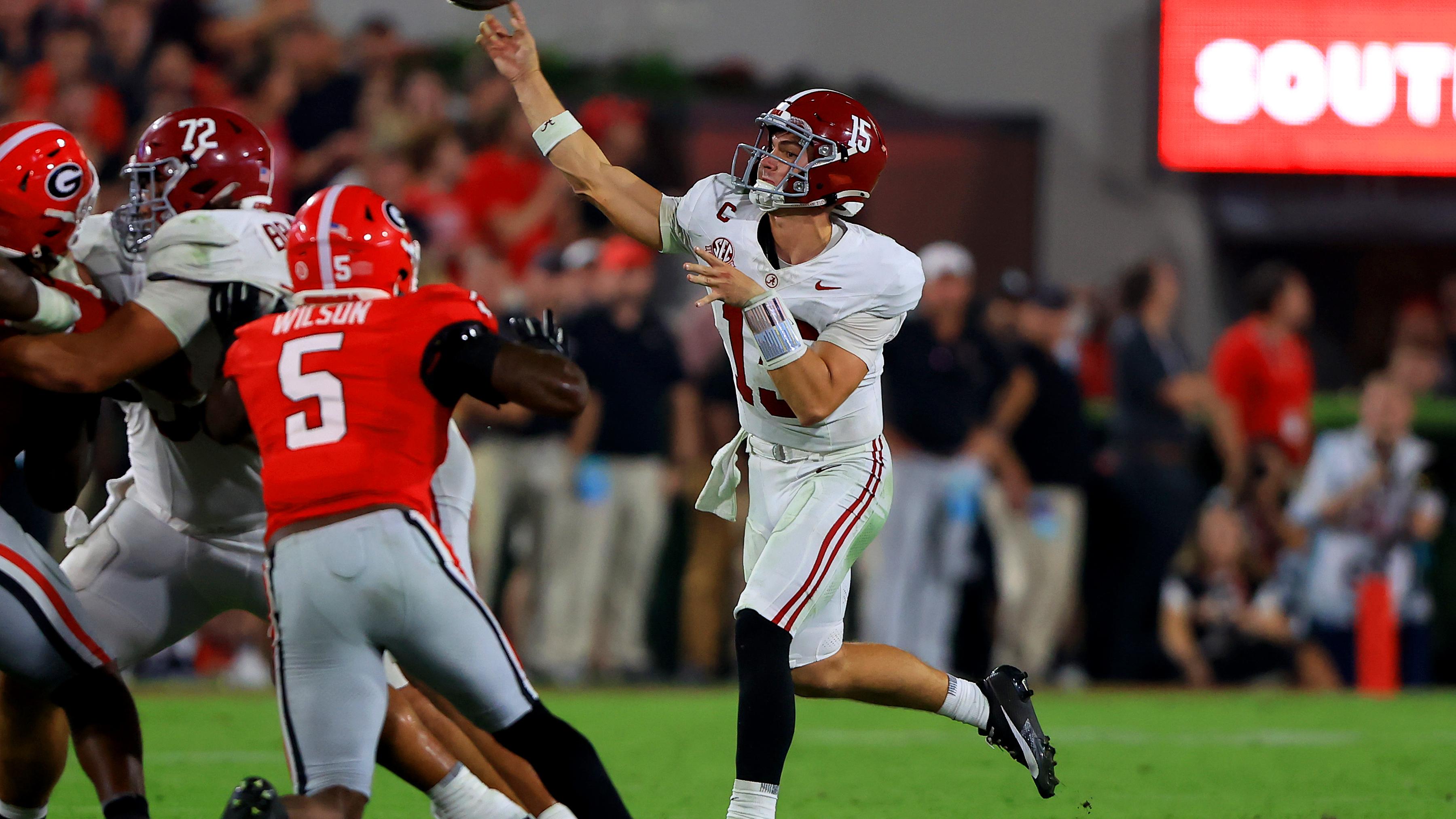 COLLEGE FOOTBALL: SEP 27 Alabama at Georgia