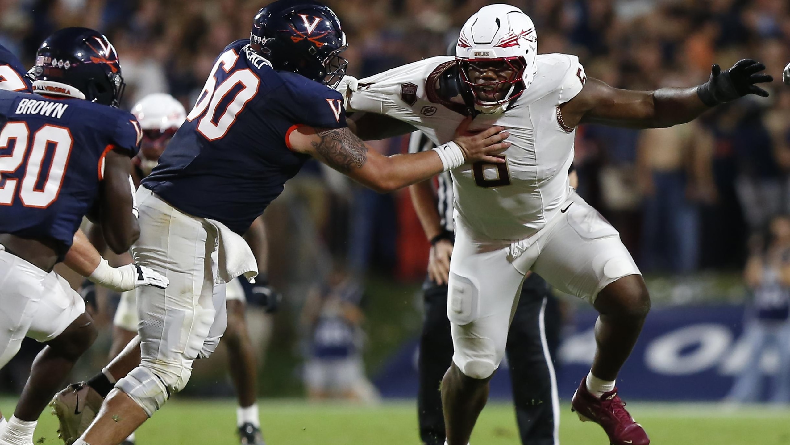 COLLEGE FOOTBALL: SEP 26 Florida State at Virginia