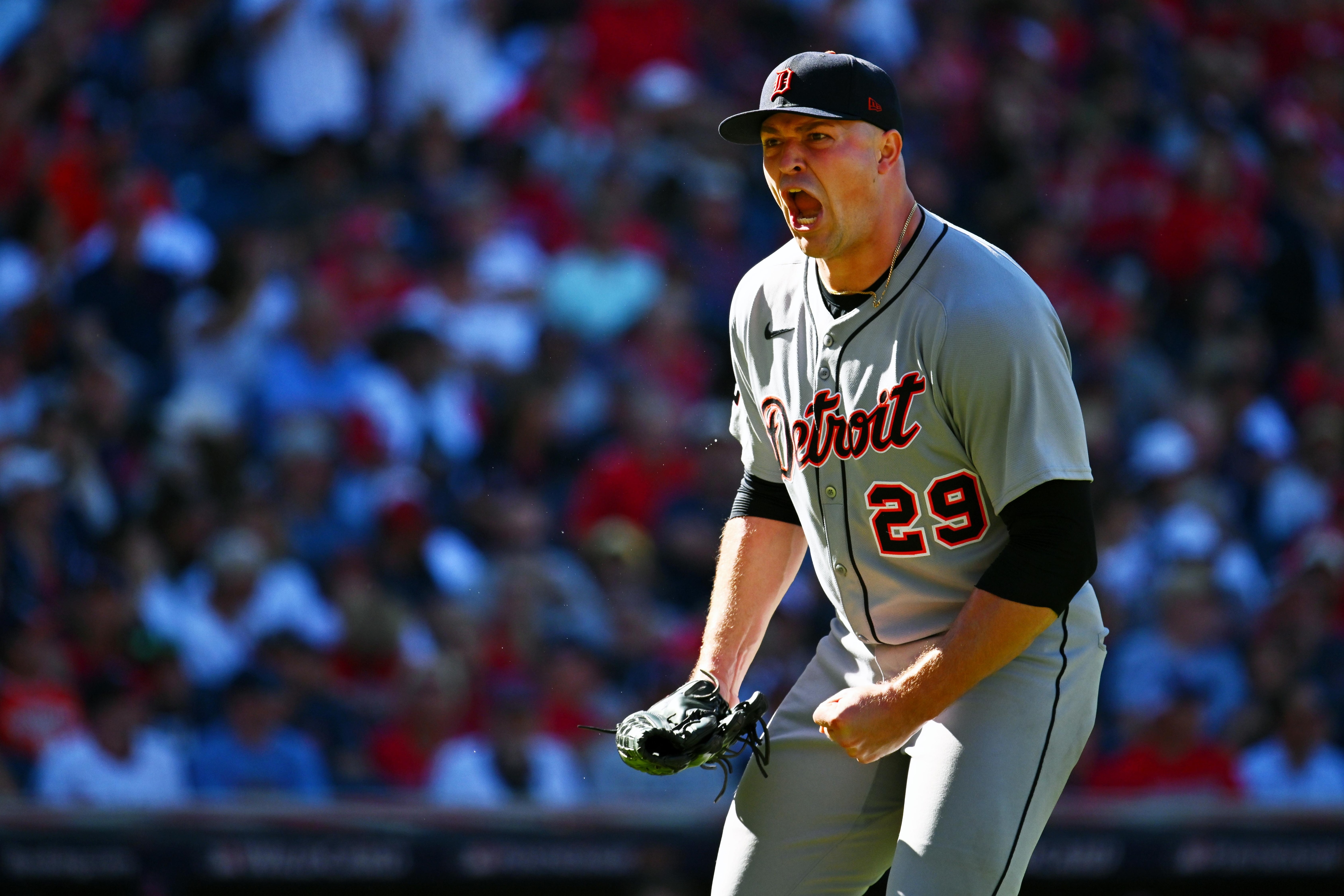 Wild Card Series - Detroit Tigers v Cleveland Guardians - Game 1