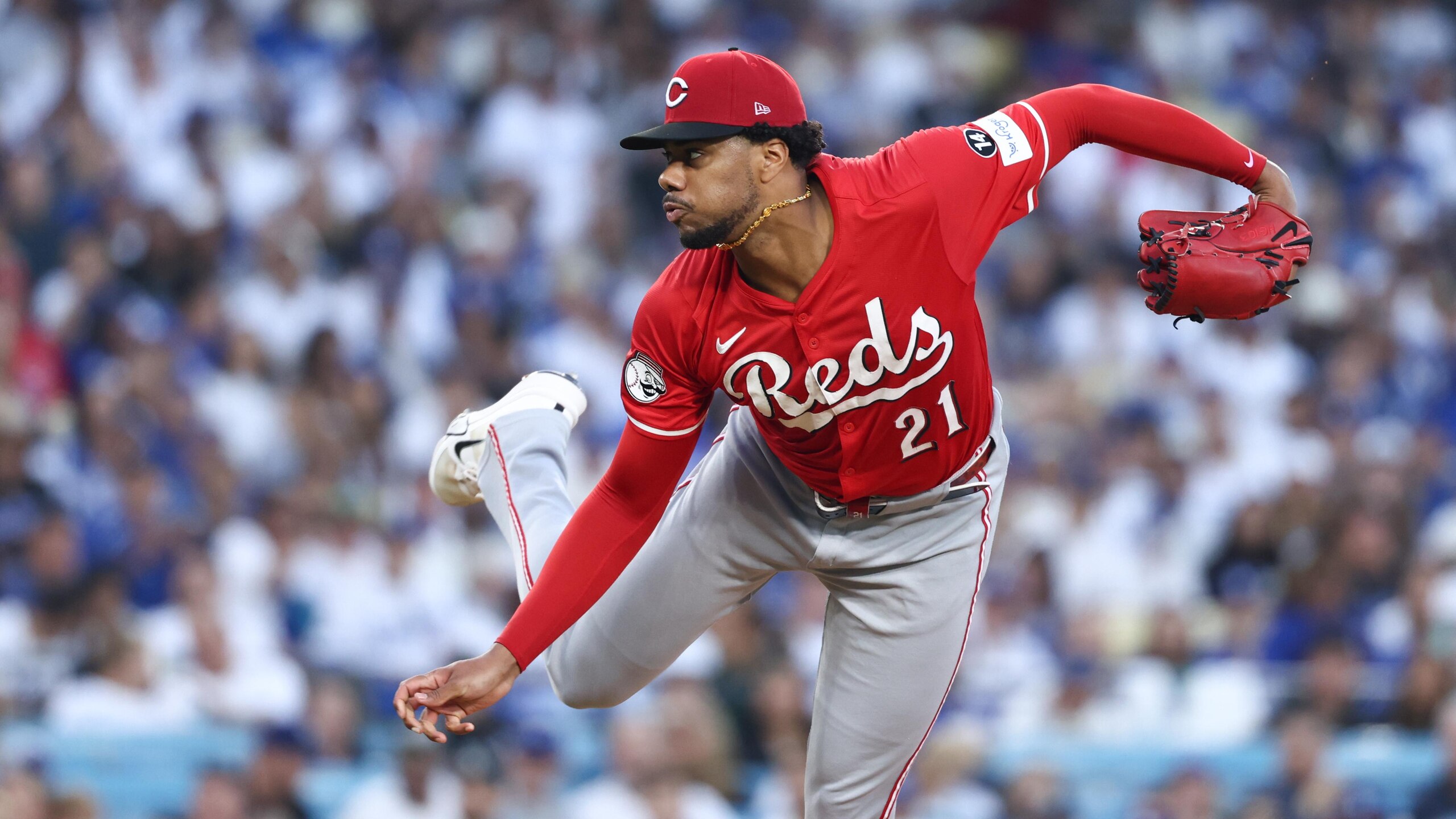 Wild Card Series - Cincinnati Reds v Los Angeles Dodgers - Game 1
