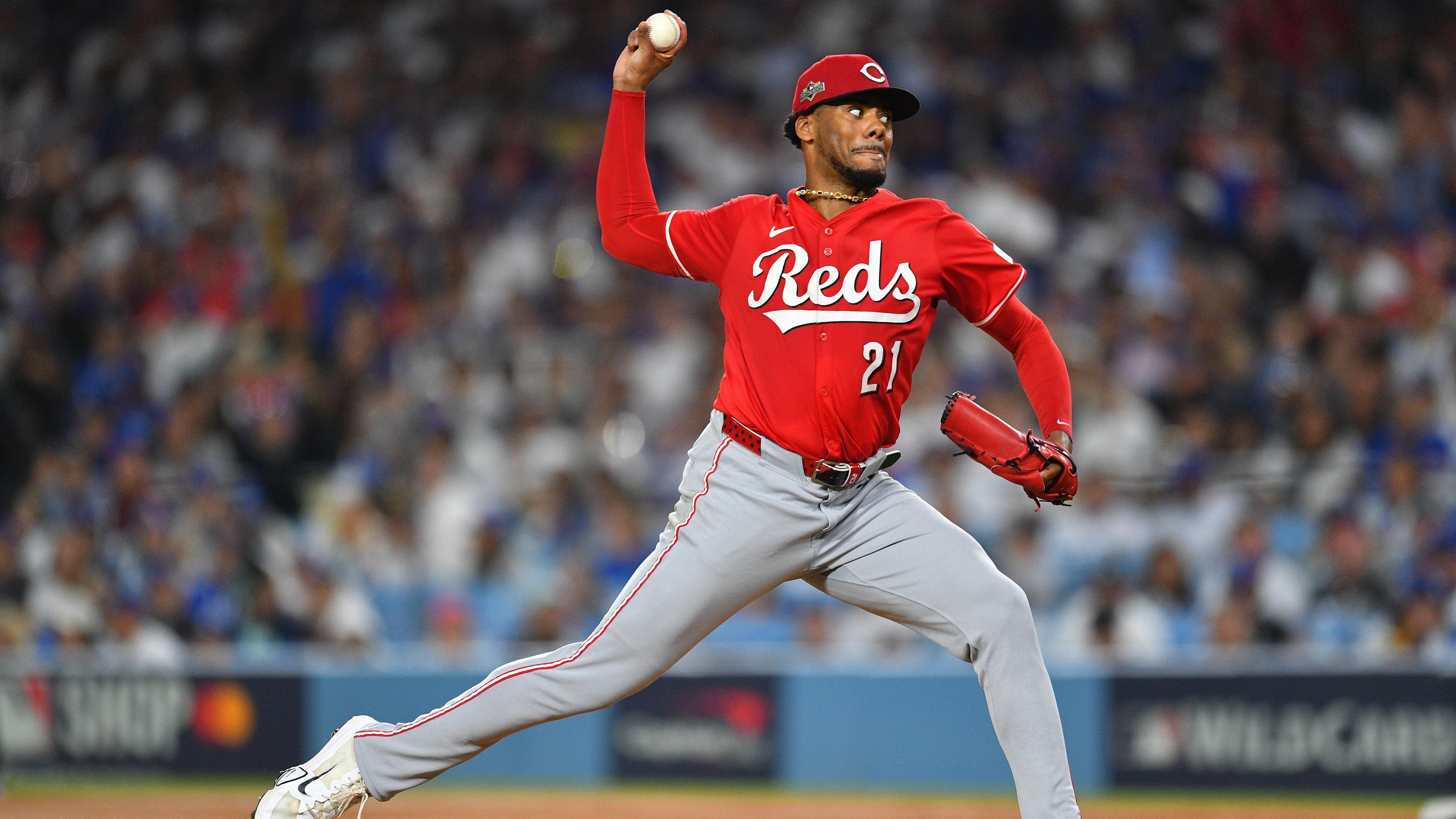 MLB: SEP 30 NL Wild Card - Reds at Dodgers