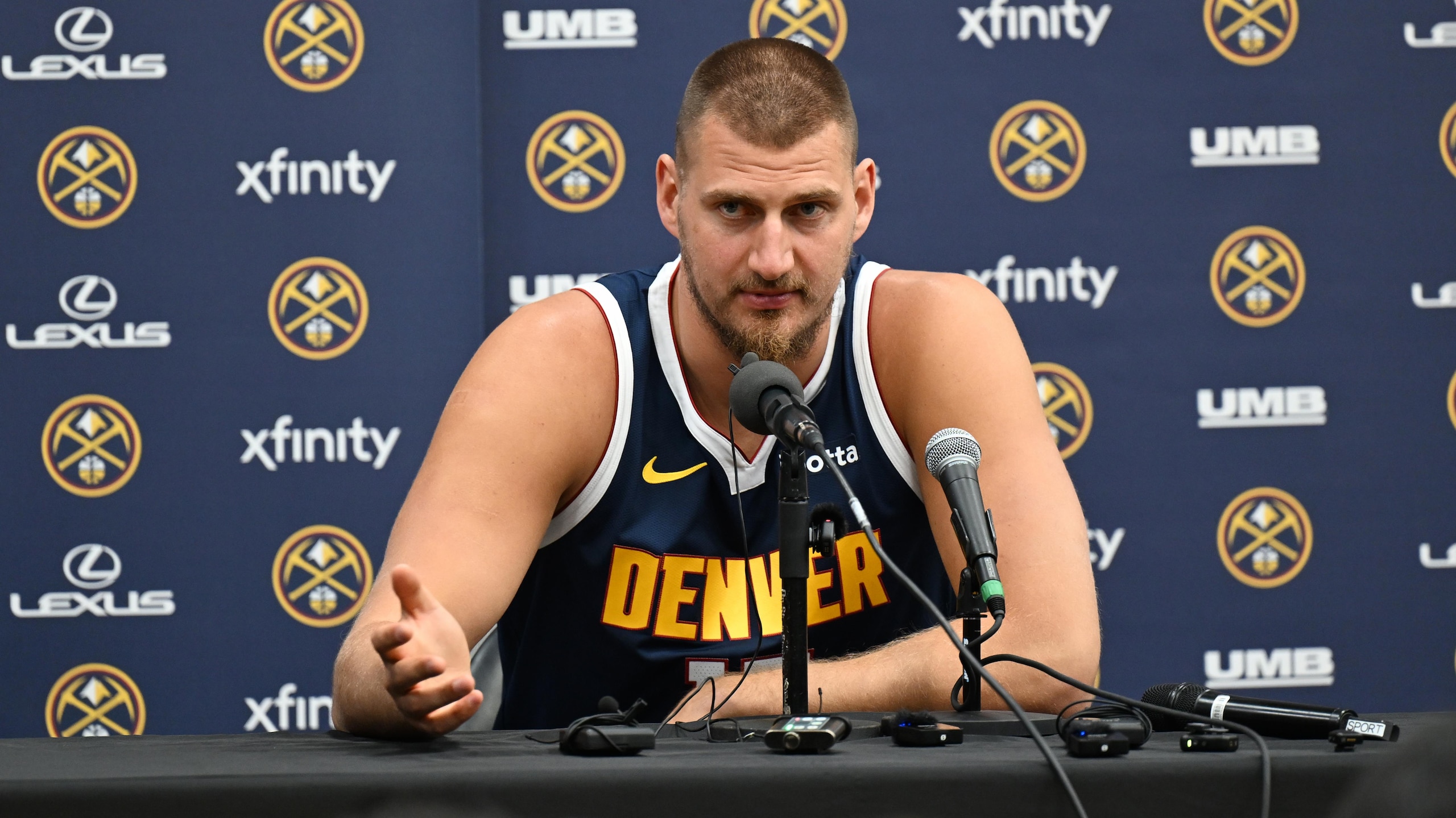 Nuggets Media Day press conferences