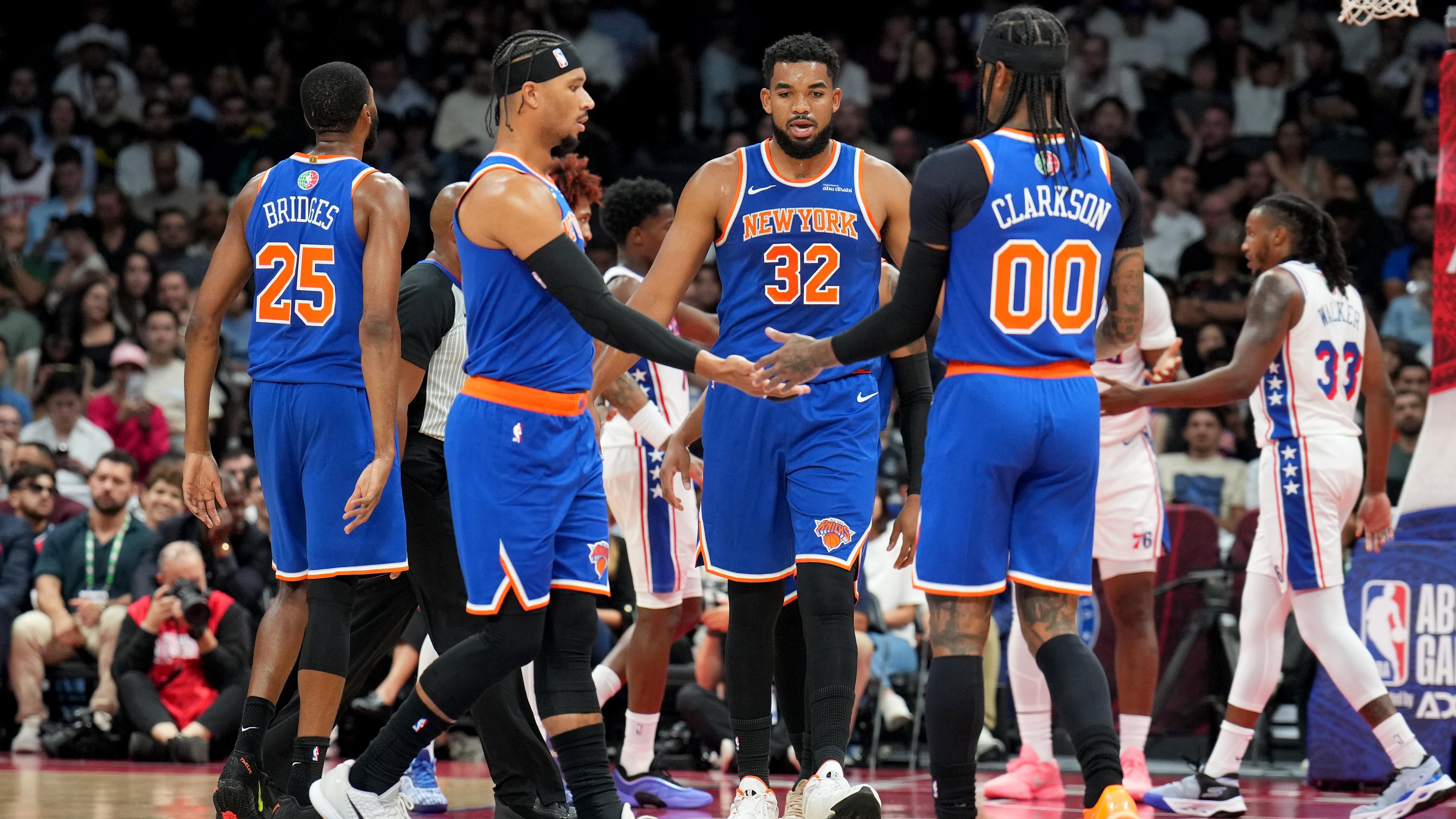 2025-26 NBA Global Games - Philadelphia 76ers v New York Knicks