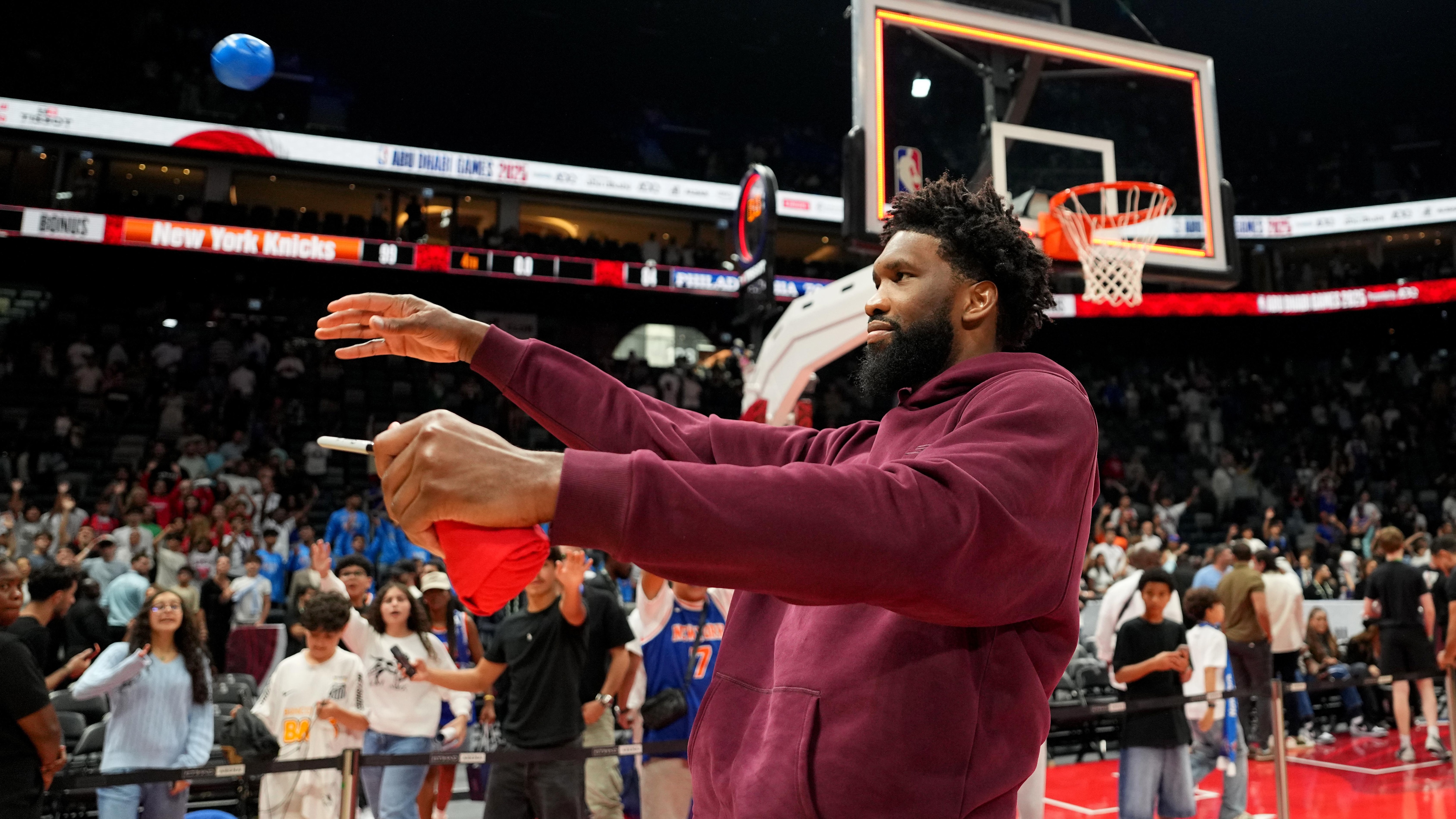 2025-26 NBA Global Games - Philadelphia 76ers v New York Knicks