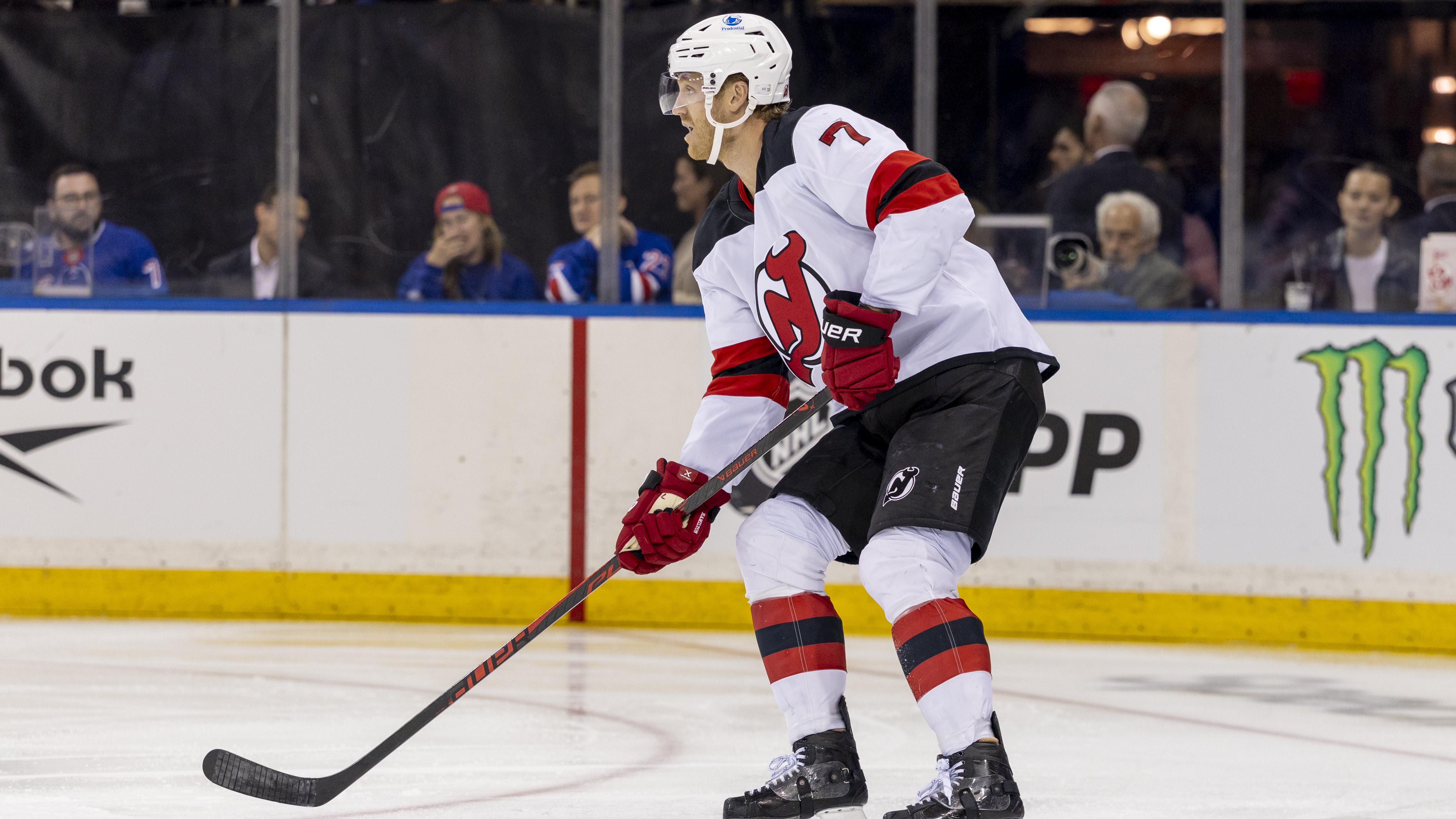 NHL: OCT 02 Preseason Devils at Rangers