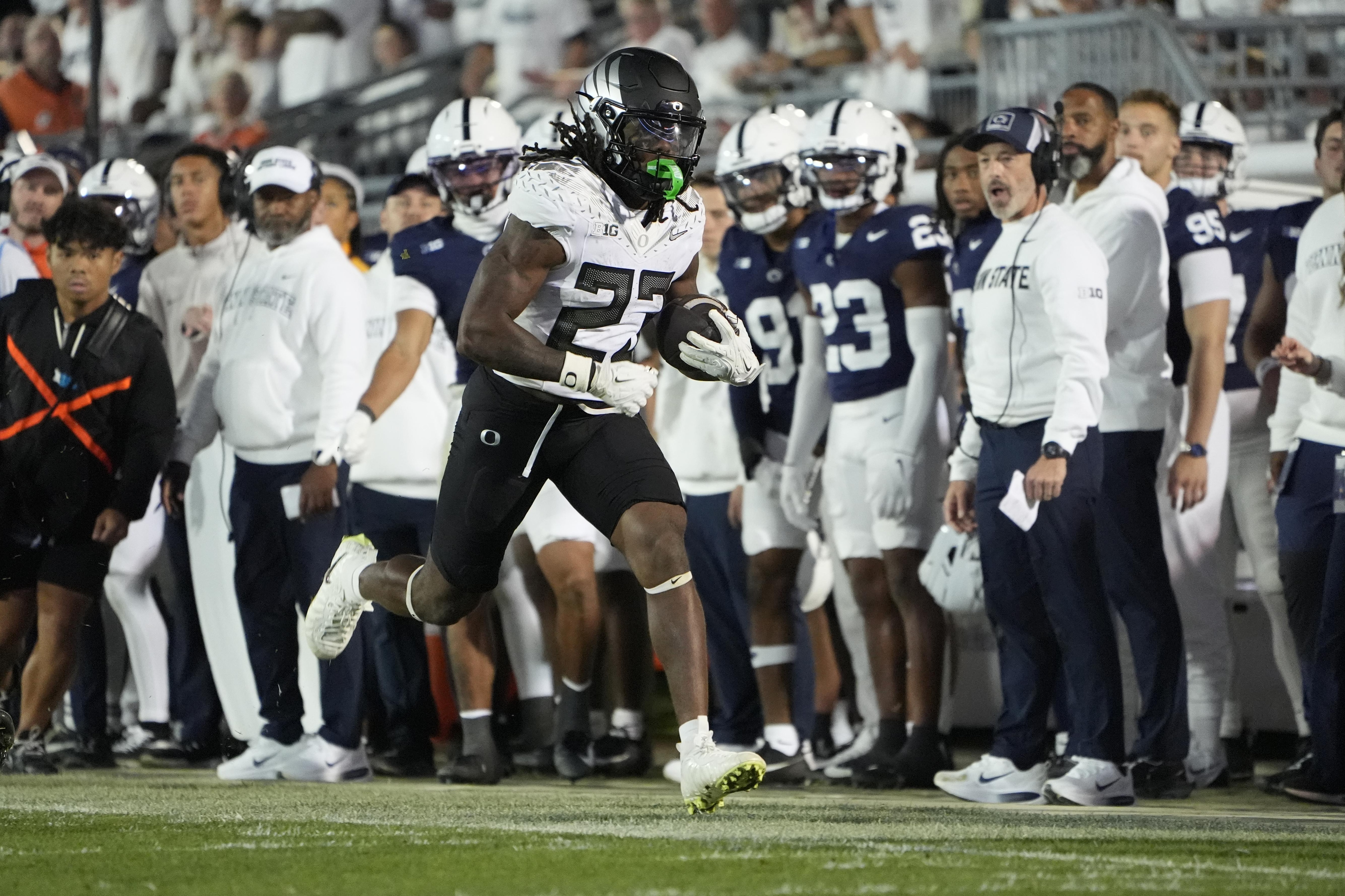 COLLEGE FOOTBALL: SEP 27 Oregon at Penn State