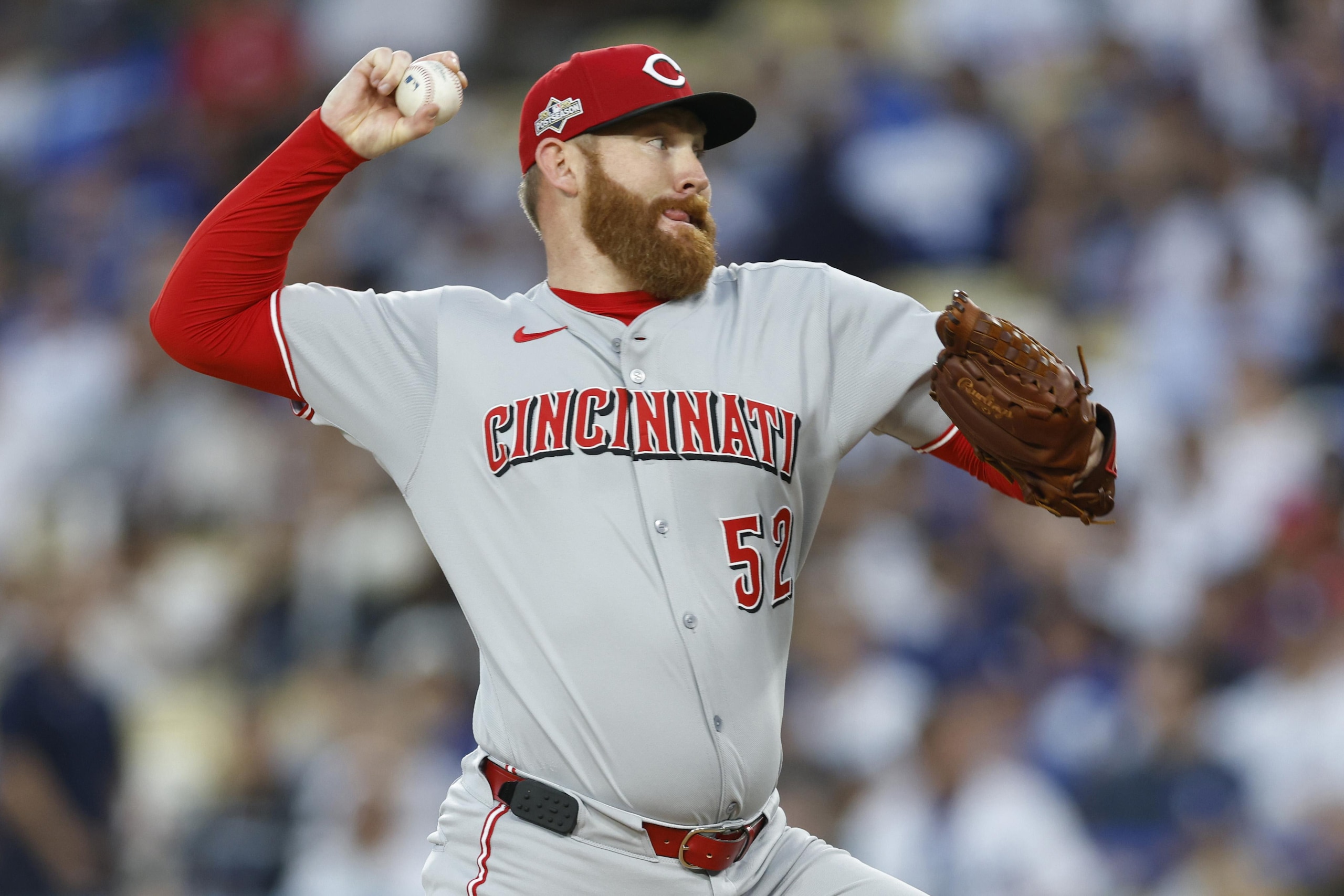Wild Card Series - Cincinnati Reds v Los Angeles Dodgers - Game Two Wild Card Series - Cincinnati Reds v Los Angeles Dodgers - Game Two
