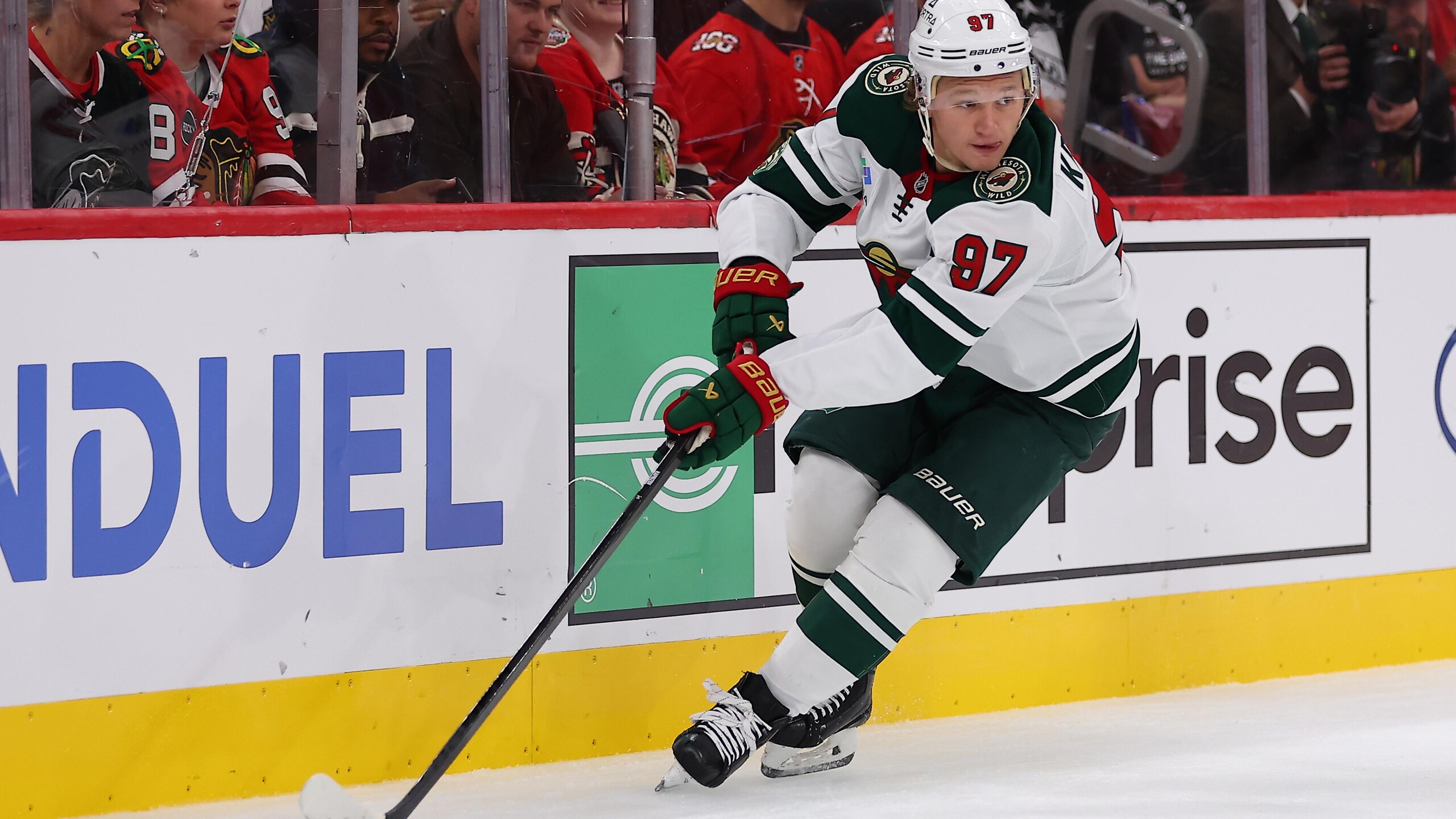 NHL: OCT 03 Preseason Wild at Blackhawks NHL: OCT 03 Preseason Wild at Blackhawks