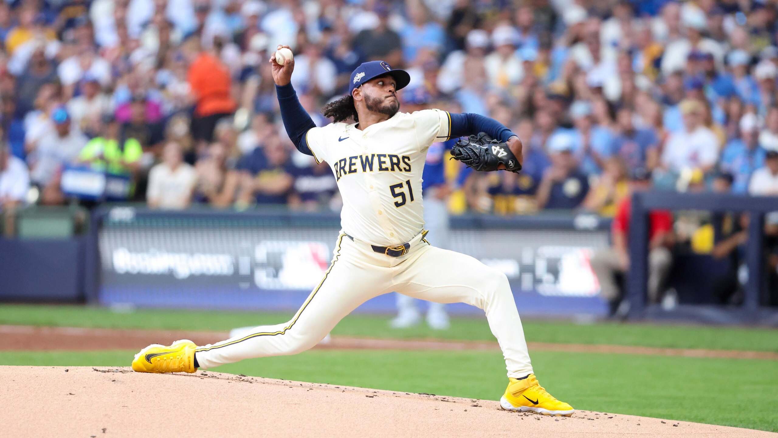 Division Series - Chicago Cubs v Milwaukee Brewers - Game 1