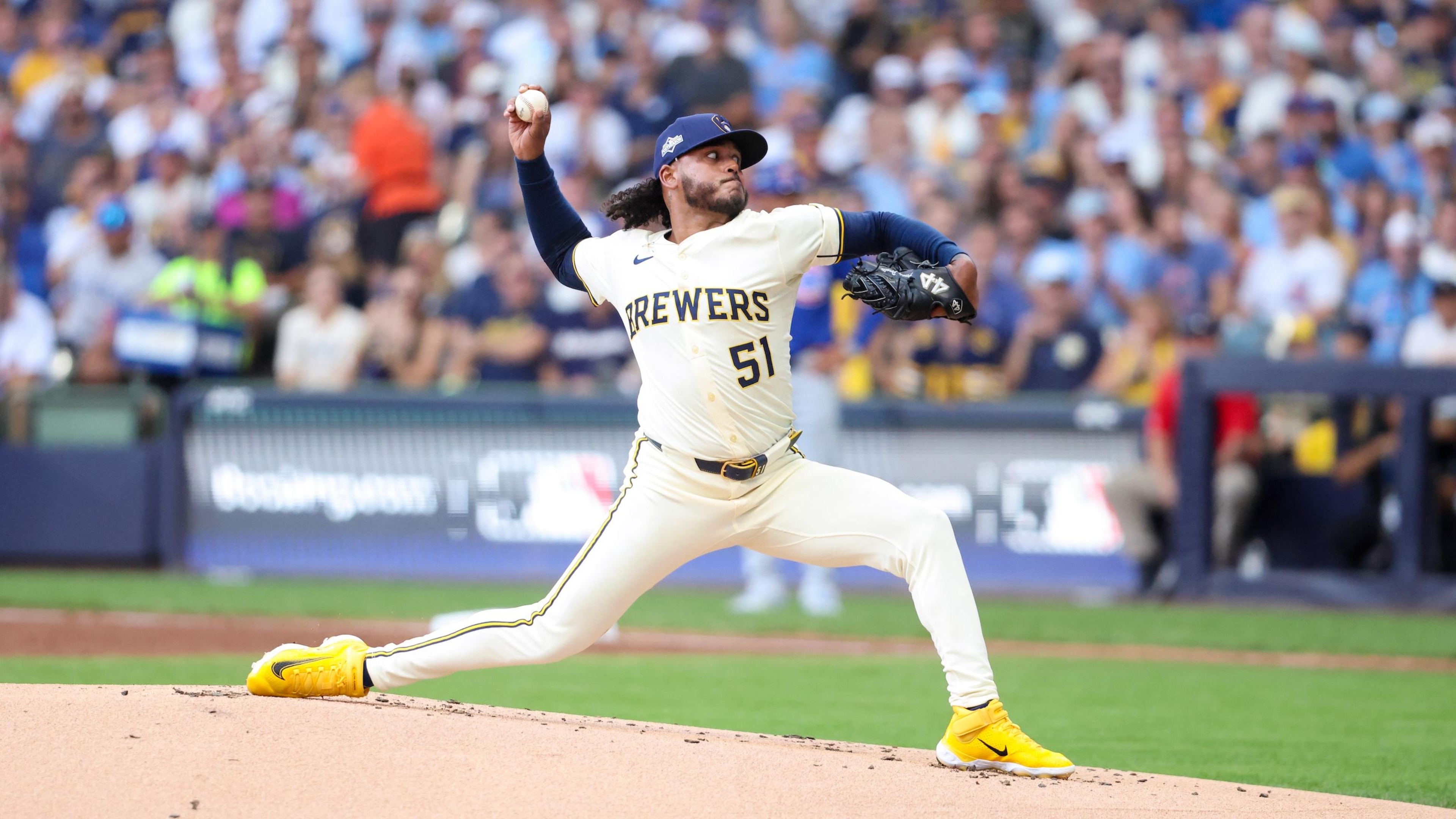 Division Series - Chicago Cubs v Milwaukee Brewers - Game 1