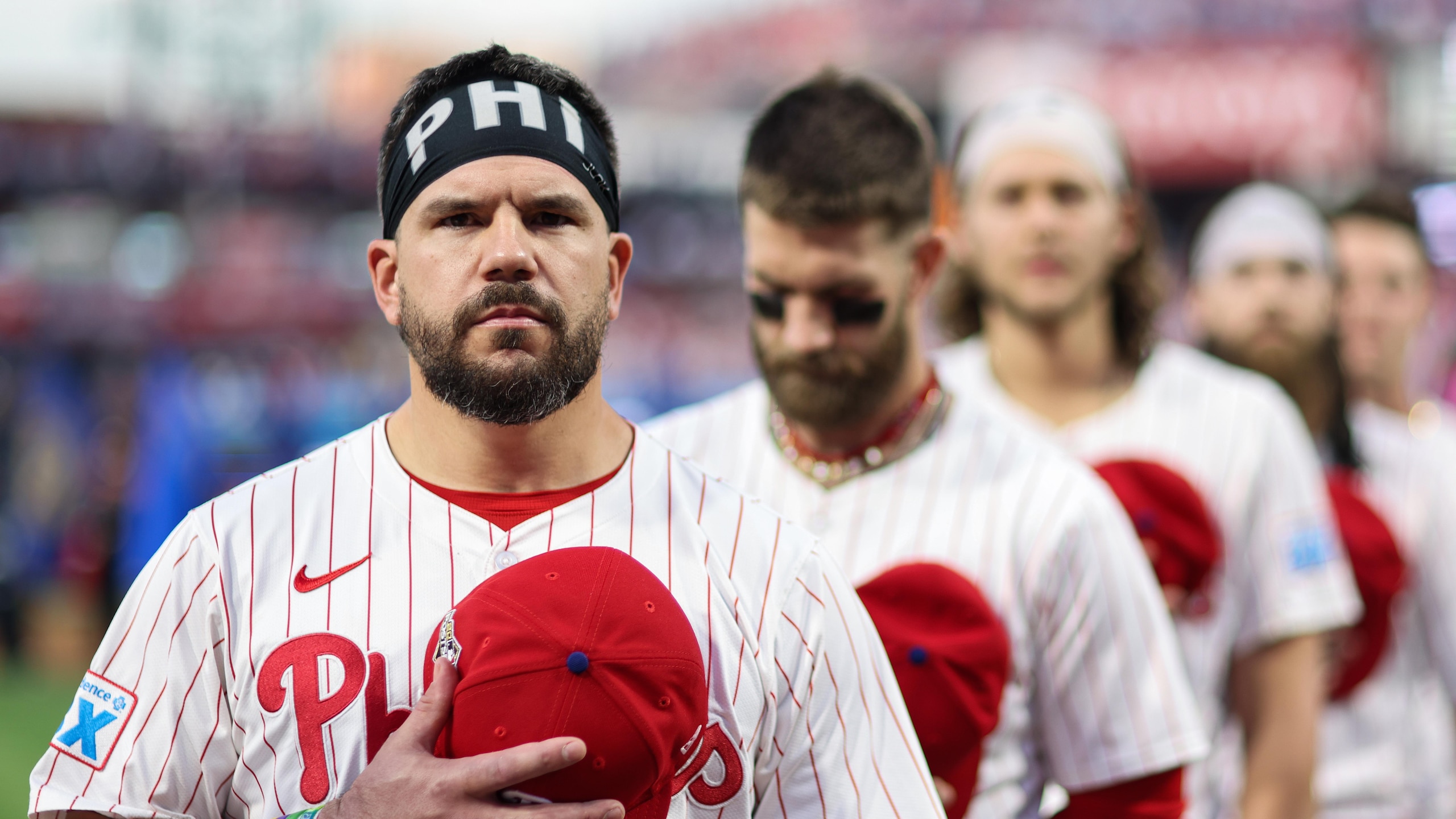Division Series - Los Angeles Dodgers v Philadelphia Phillies - Game 1 Division Series - Los Angeles Dodgers v Philadelphia Phillies - Game 1