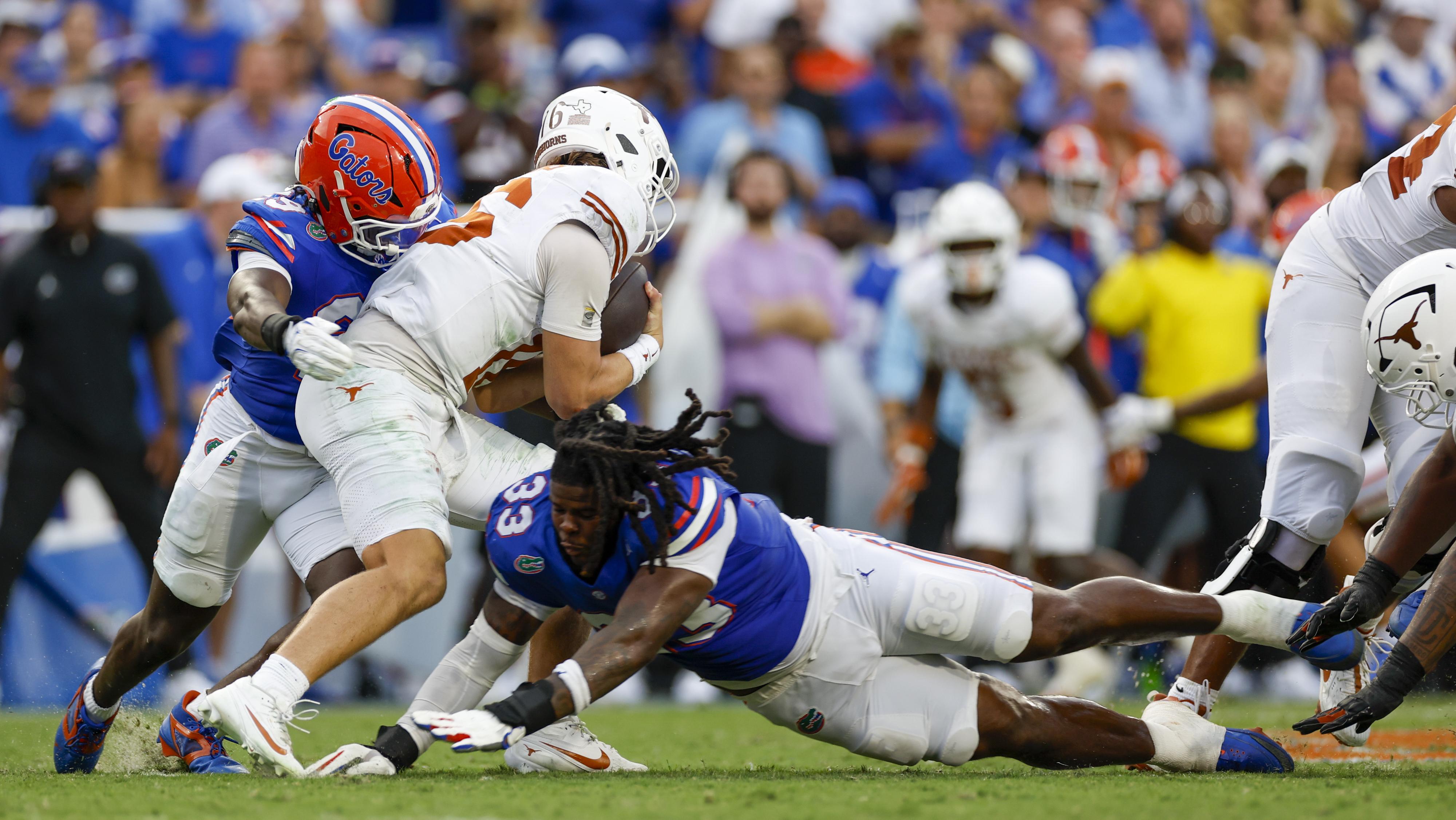 COLLEGE FOOTBALL: OCT 04 Texas at Florida COLLEGE FOOTBALL: OCT 04 Texas at Florida