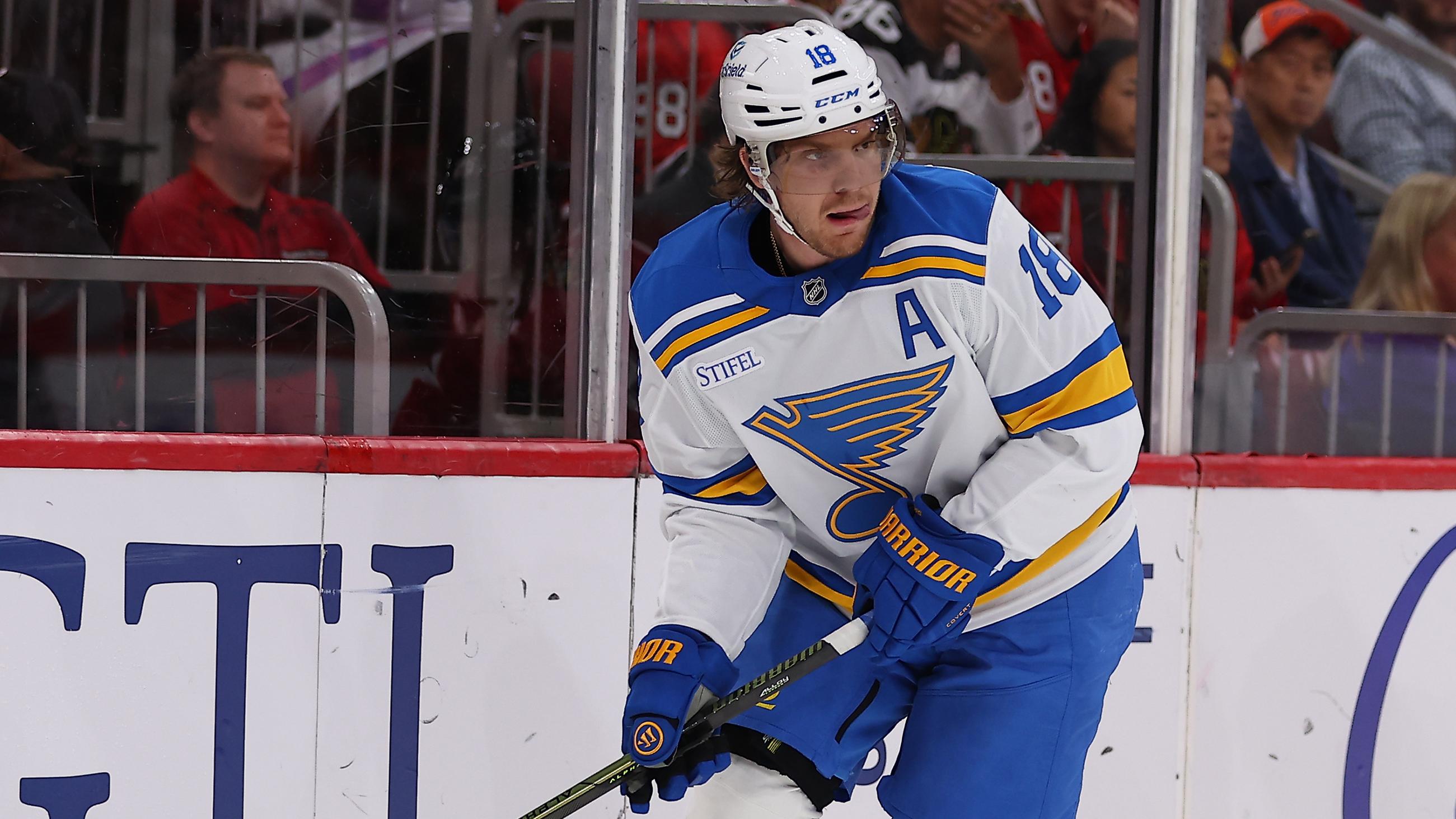 NHL: OCT 04 Preseason Blues at Blackhawks