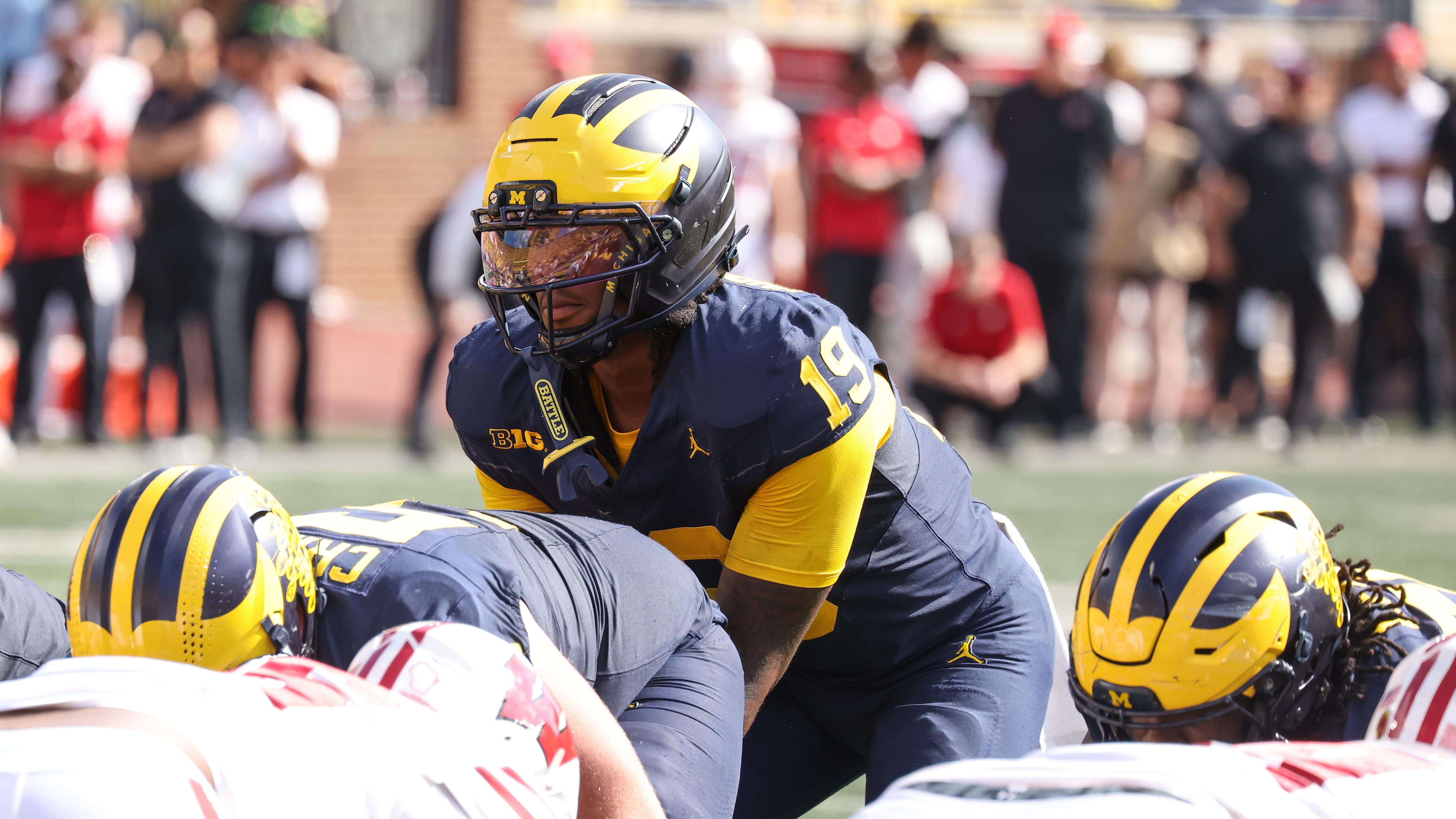 COLLEGE FOOTBALL: OCT 04 Wisconsin at Michigan