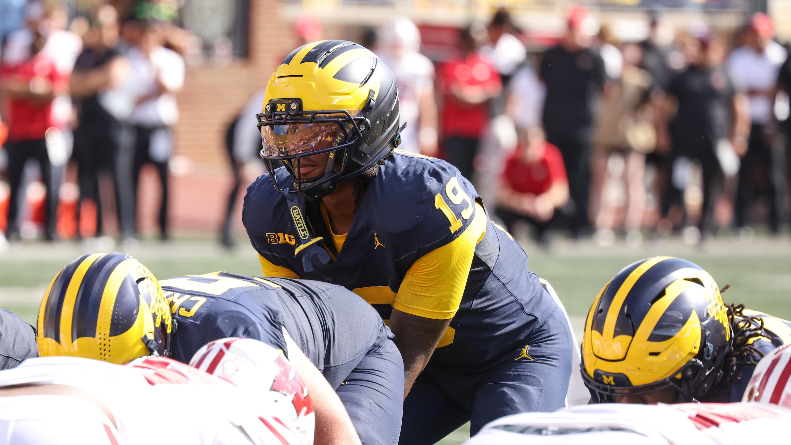 COLLEGE FOOTBALL: OCT 04 Wisconsin at Michigan