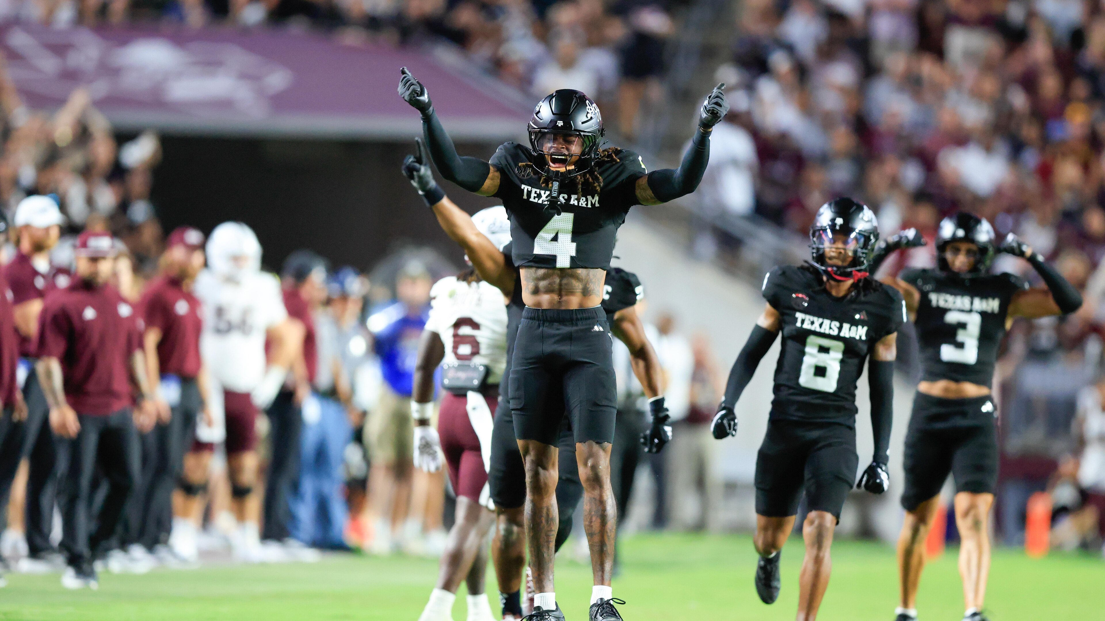 COLLEGE FOOTBALL: OCT 04 Mississippi State at Texas A&M COLLEGE FOOTBALL: OCT 04 Mississippi State at Texas A&M