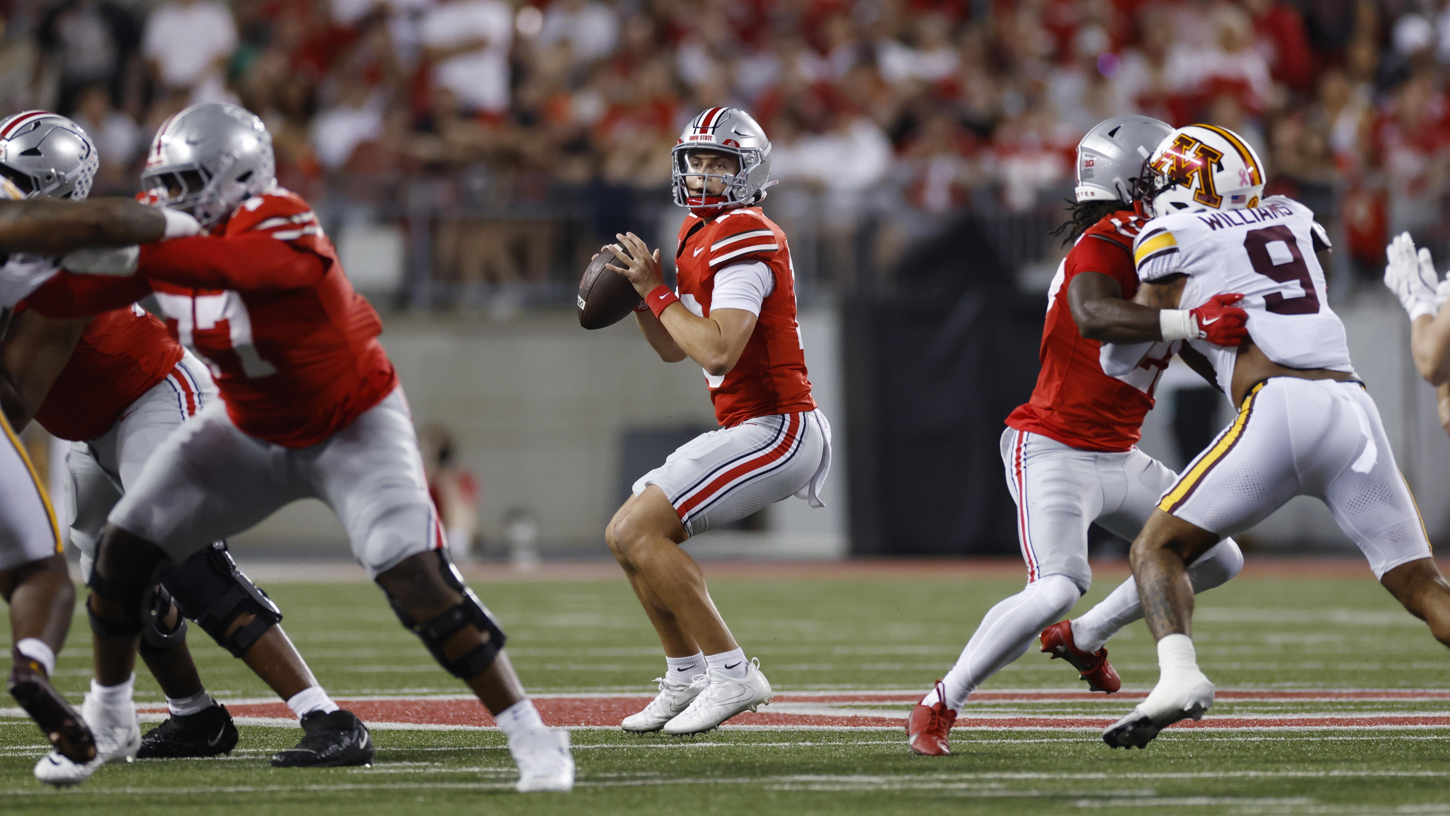 COLLEGE FOOTBALL: OCT 04 Minnesota at Ohio State COLLEGE FOOTBALL: OCT 04 Minnesota at Ohio State