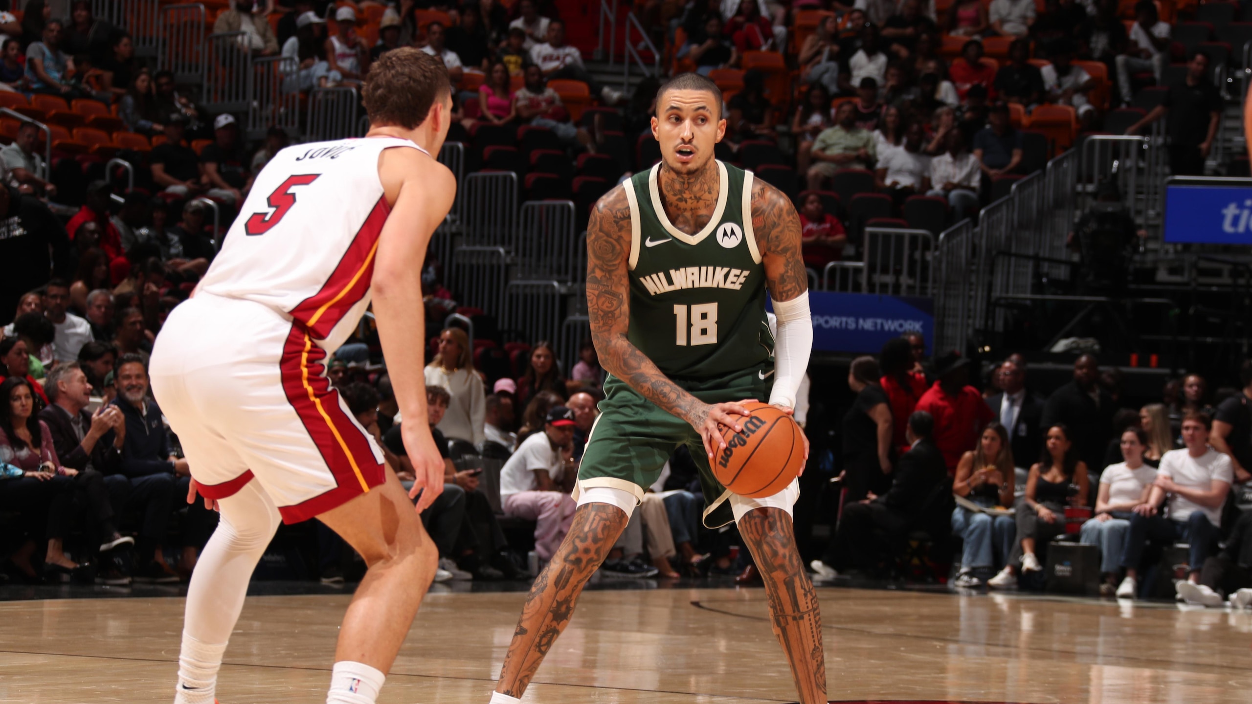 Milwaukee Bucks v Miami Heat